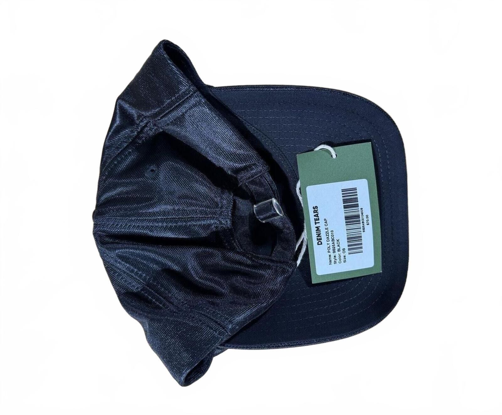 DENIM TEARS Denim Tears Poly Dazzle Black Hat Size ONE SIZE - 2 Thumbnail