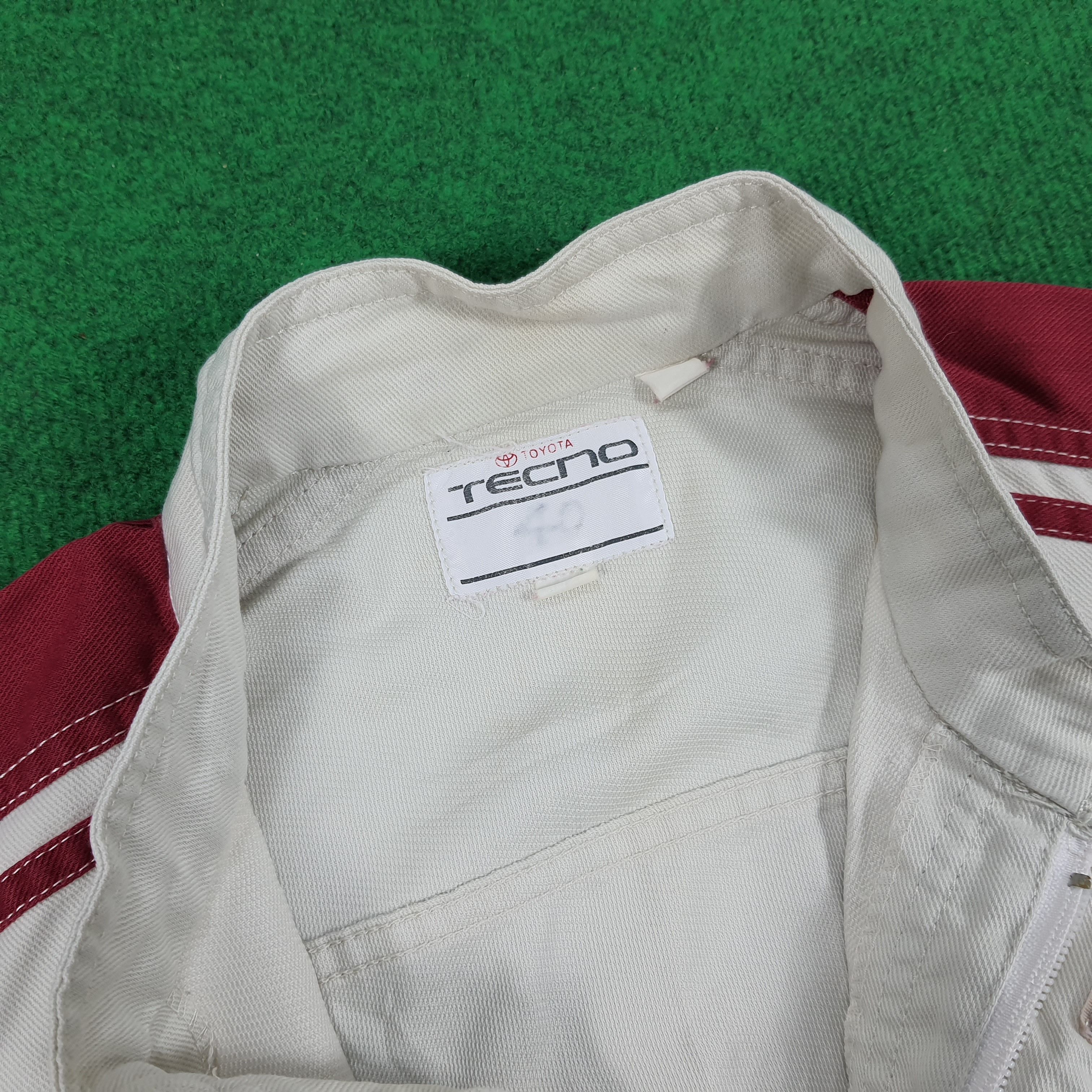 Japanese Brand × Vintage Vintage Tecno Toyota Japan Racing Workwear Coverall Size US M / EU 48-50 / 2 - 8 Thumbnail