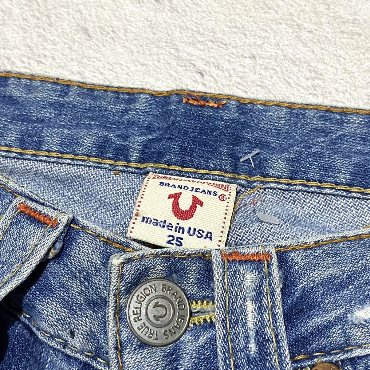 True Religion 🔥RARE🔥 Vintage 2000s True Religion Flared Jeans Size 25" / US 0 / IT 36 - 8 Thumbnail