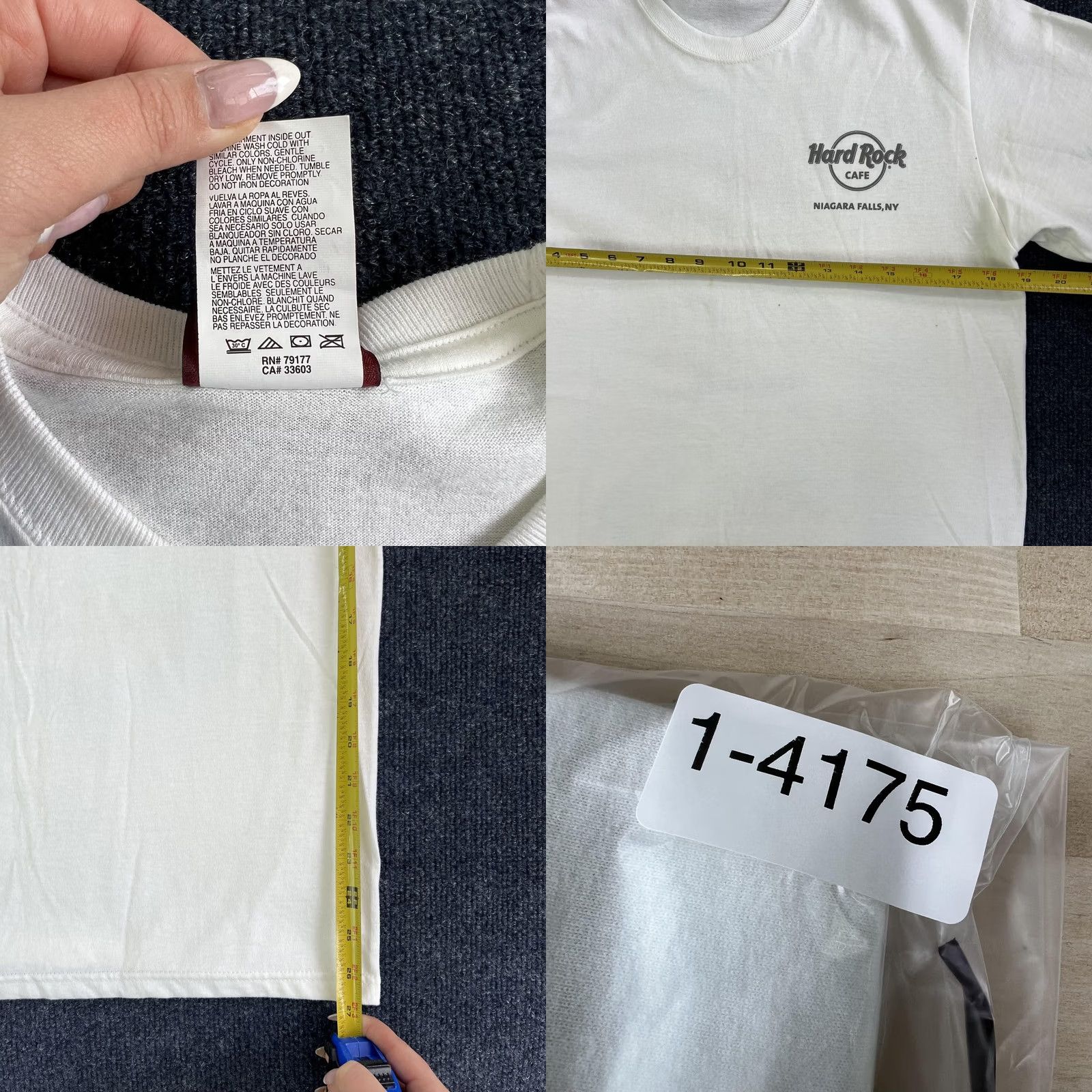Hard Rock Cafe Hard Rock Cafe Niagara Falls Shirt Mens M White Waterfall Boat Tee T-Shirt Size US M / EU 48-50 / 2 - 8 Thumbnail