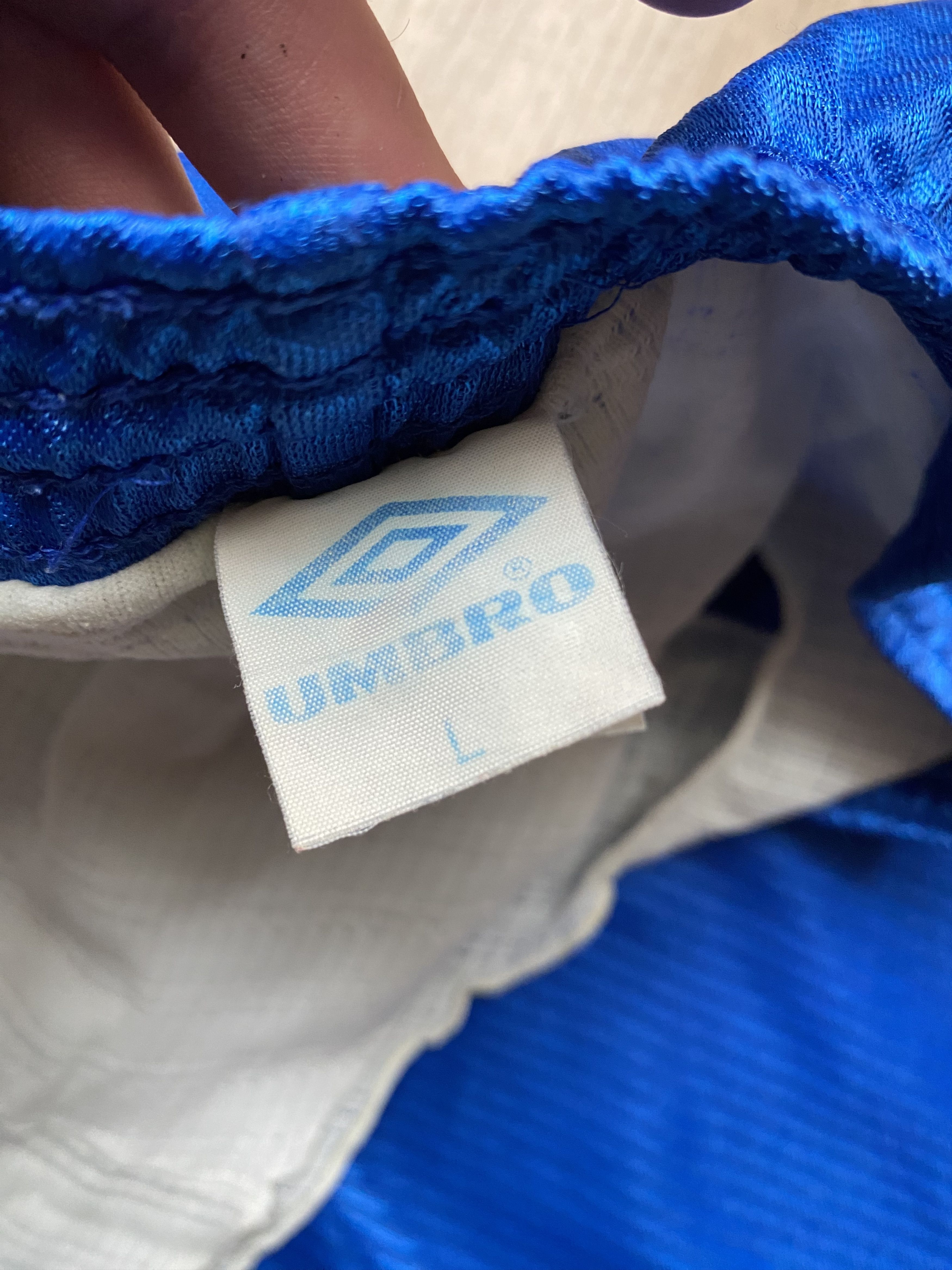 Vintage 1994/96 Umbro Brazil Home Team Shorts Vintage Size L Rare Size US 35 - 6 Thumbnail