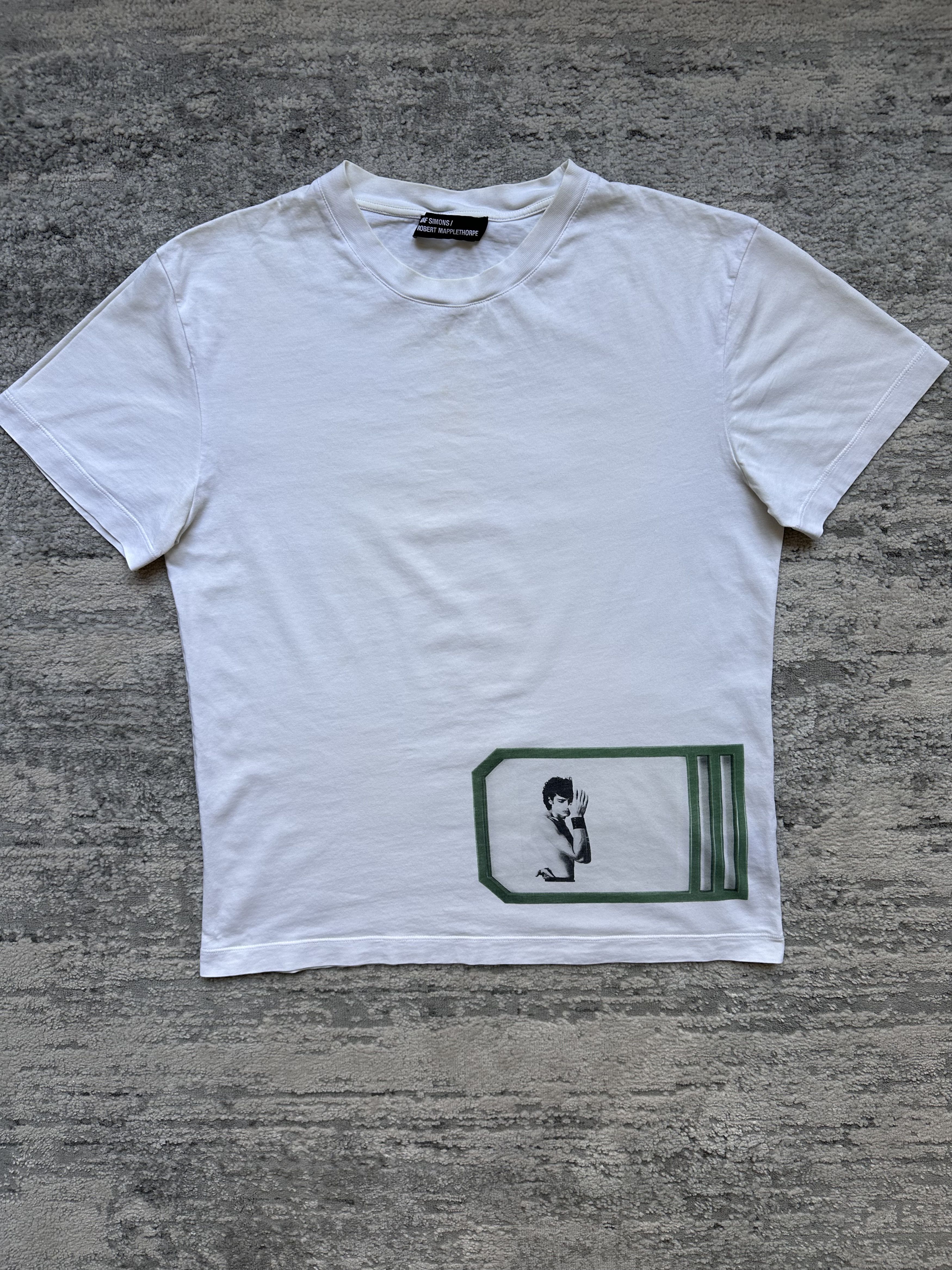 RAF SIMONS ROBERT MAPPLETHORPE Tシャツ Raf Simons 2017 Spring/Summer Featuring Robert Mapplethorpe Work