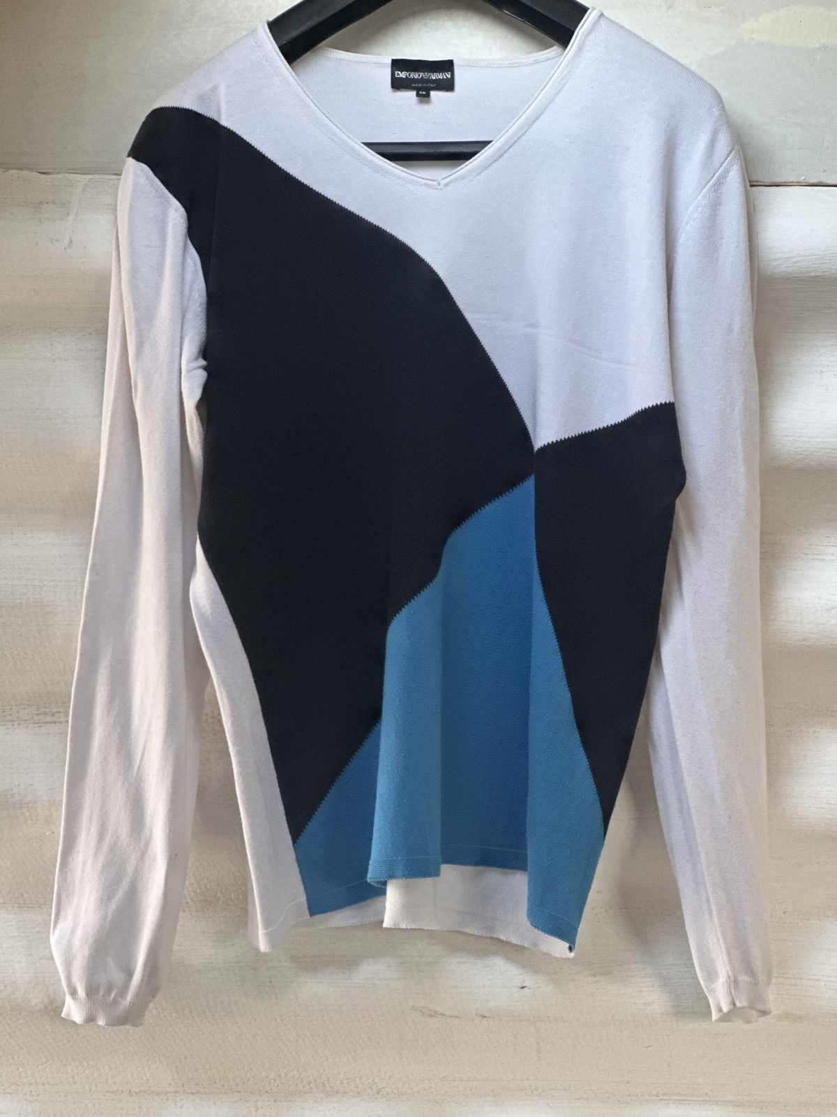 Emporio Armani NWT Emporio Armani V-Neck Pullover/Sweater Made in Italy Size US XL / EU 56 / 4 - 6 Thumbnail
