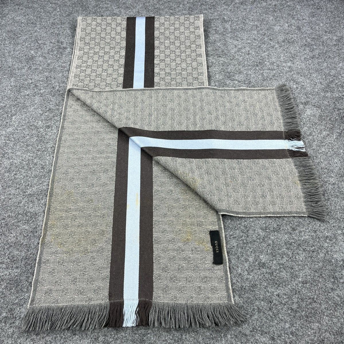Gucci Gucci Scarf / Muffler / Neckwear T1498 Size ONE SIZE - 2 Thumbnail