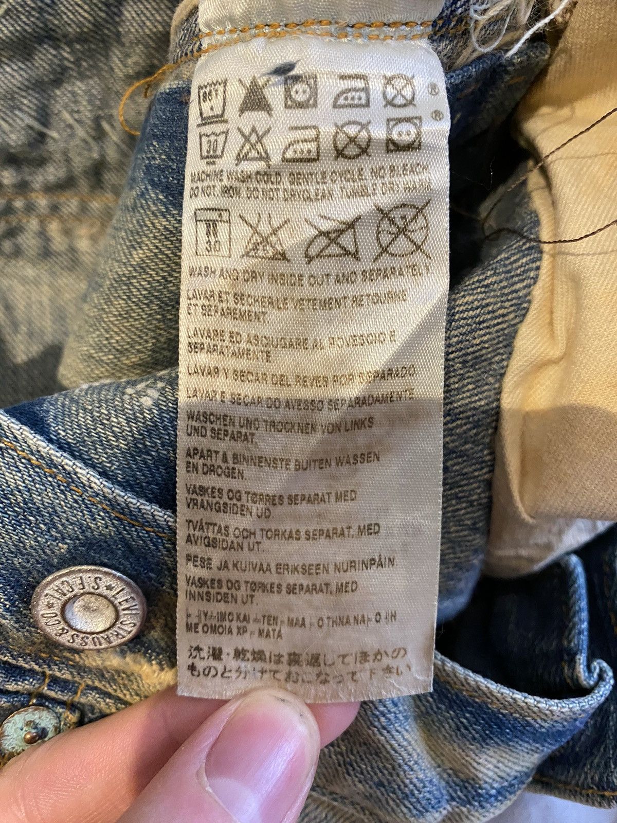 Levi's NWT 501xx "Homer Campbell" Celebration 1918 Jean Size US 30 / EU 46 - 25 Thumbnail