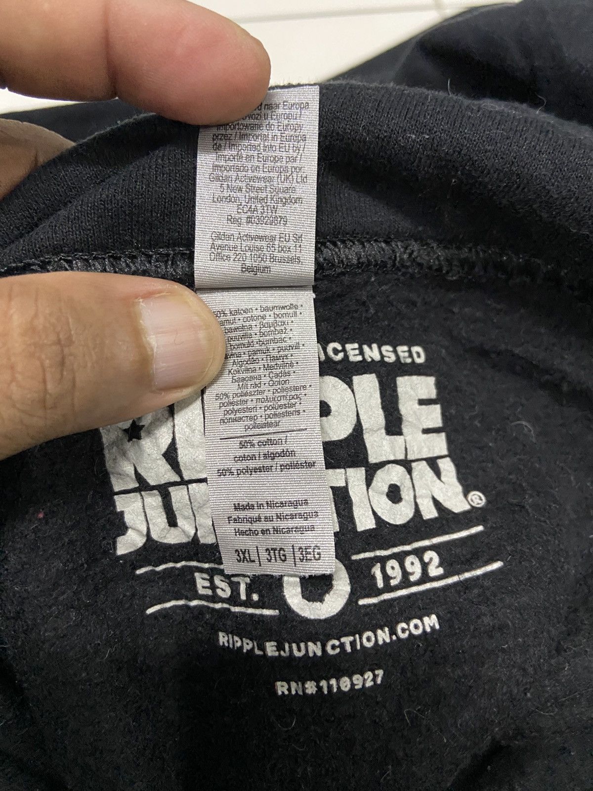 Ripple Junction XBOX RIPPLE JUNCTION 2021 BLACK HOODIE Size US XXL / EU 58 / 5 - 9 Thumbnail