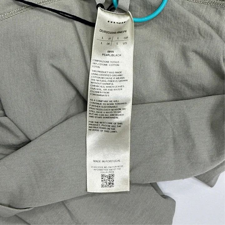 Rick Owens Rick Owens DRKSHDW Men's Beige Logo Short-Sleeve T-Shirt Size US L / EU 52-54 / 3 - 5 Thumbnail