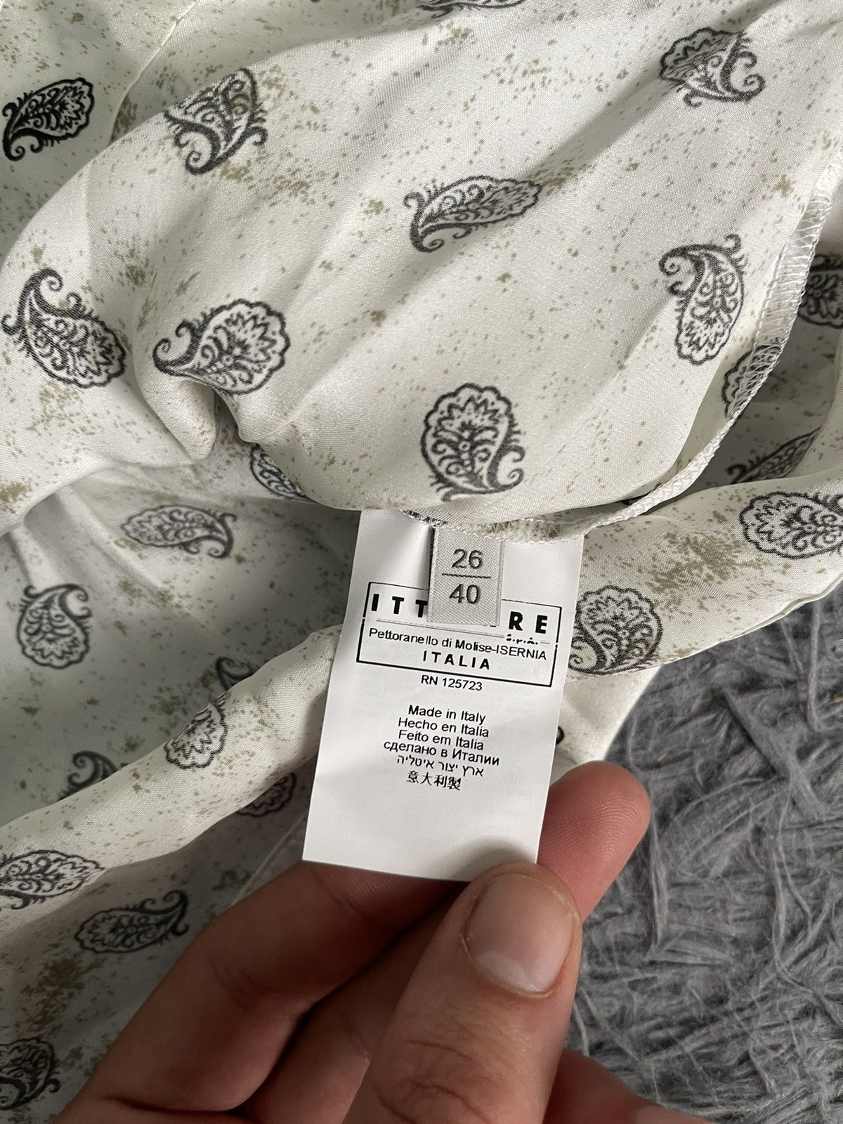 Balmain × Pierre Balmain Pierre Balmain 100% silk mini dress Size M / US 6-8 / IT 42-44 - 4 Thumbnail