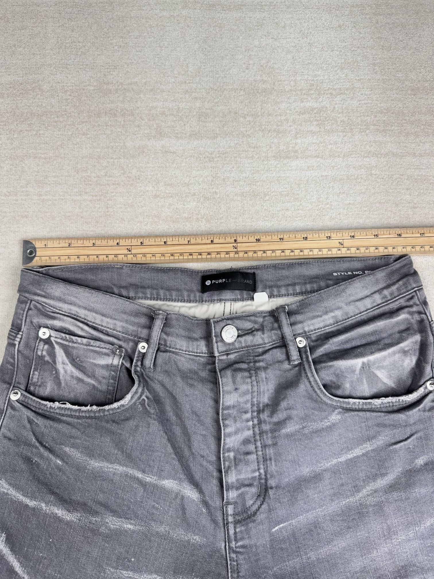 Purple Brand destressed jean Size US 32 / EU 48 - 13 Thumbnail