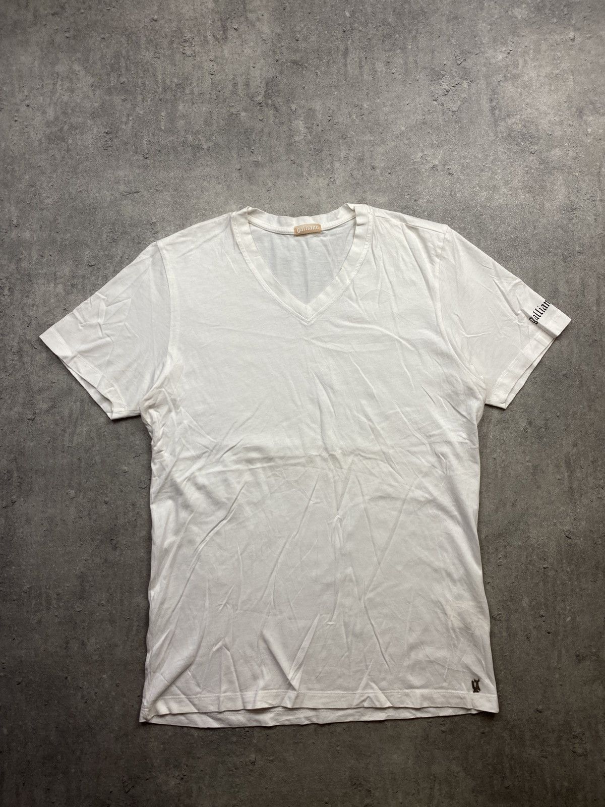 John Galliano T-shirt John Galliano luxury vintage italy paris streetwear Size US S / EU 44-46 / 1 - 1 Thumbnail