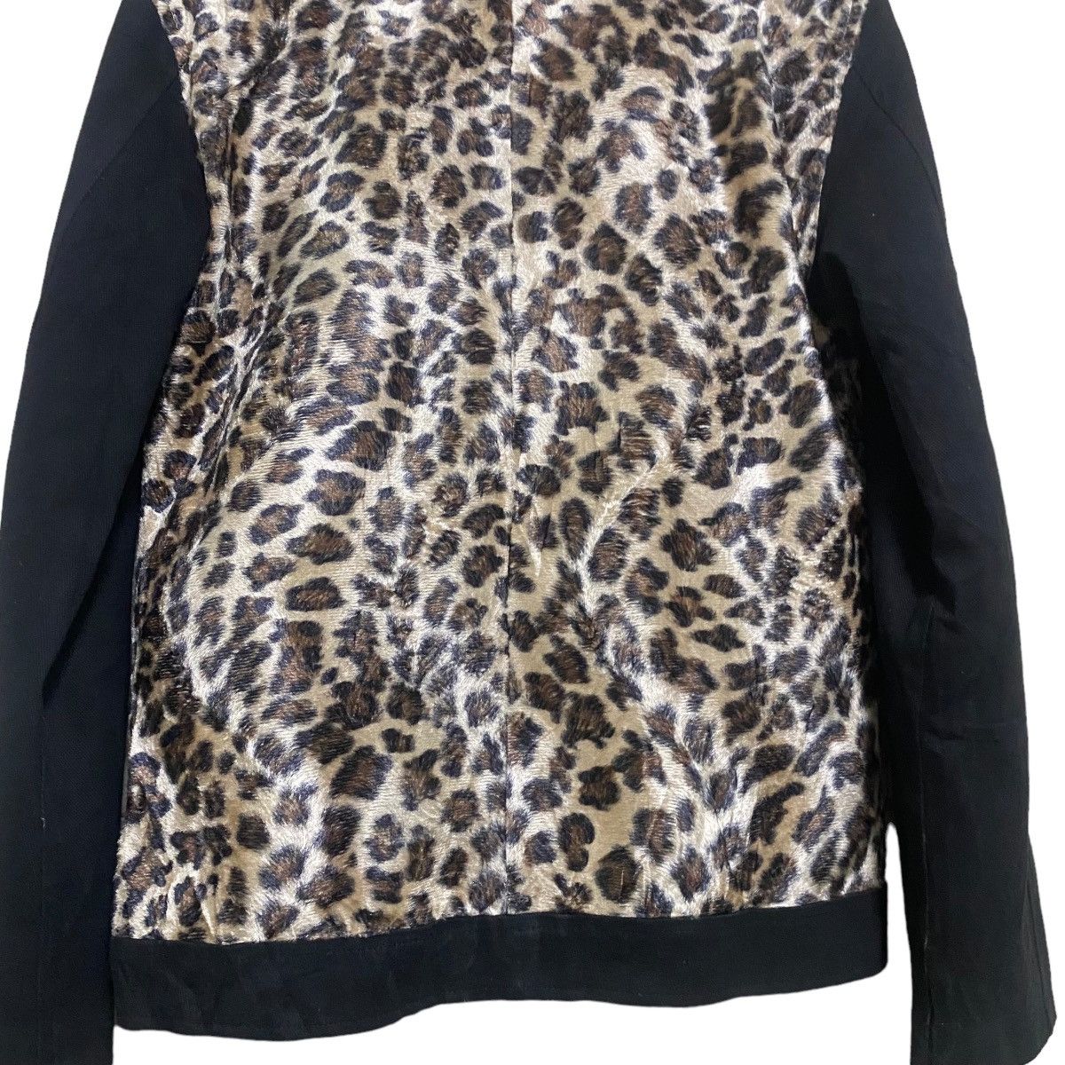 Japanese Brand Japanese Beast Recyclage Leopard Double Collar Jacket Size M / US 6-8 / IT 42-44 - 9 Thumbnail