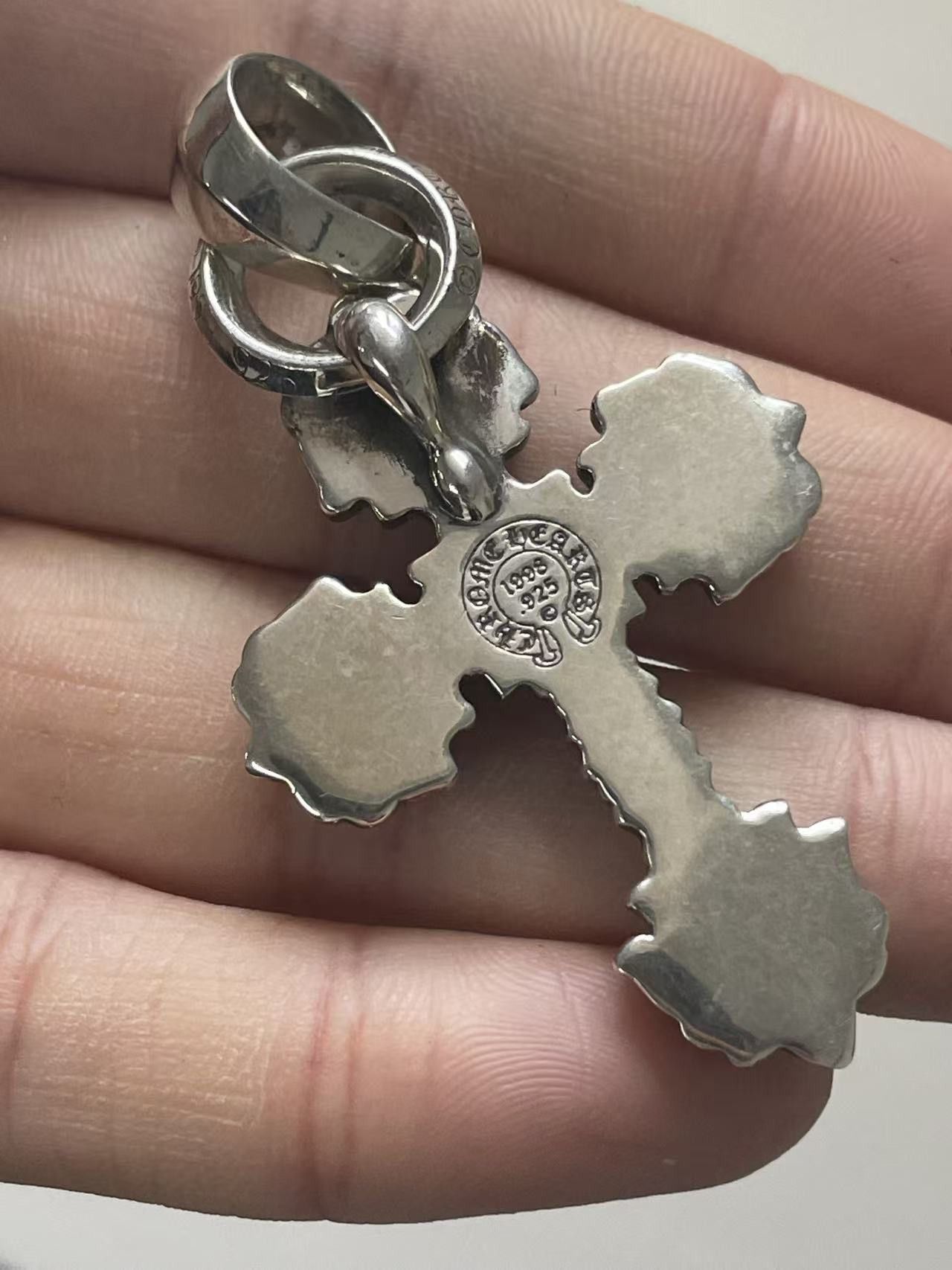 Chrome Hearts Chrome Hearts Silver Filigree Cross Necklace Charm Size ONE SIZE - 6 Thumbnail
