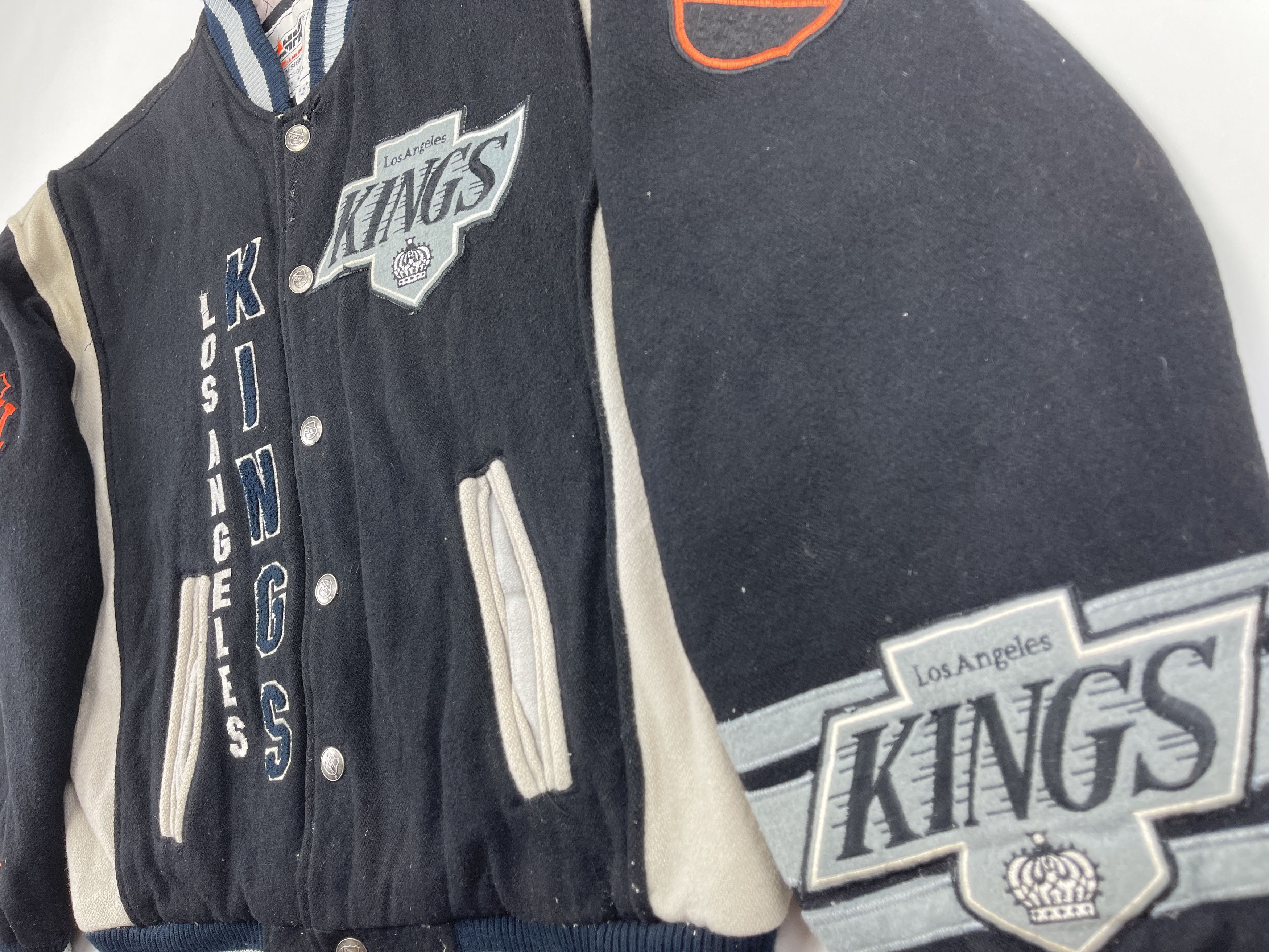 NHL NHL Los Angeles Kings jacket, Campri Teamline, vintage 90s L Size US L / EU 52-54 / 3 - 14 Thumbnail