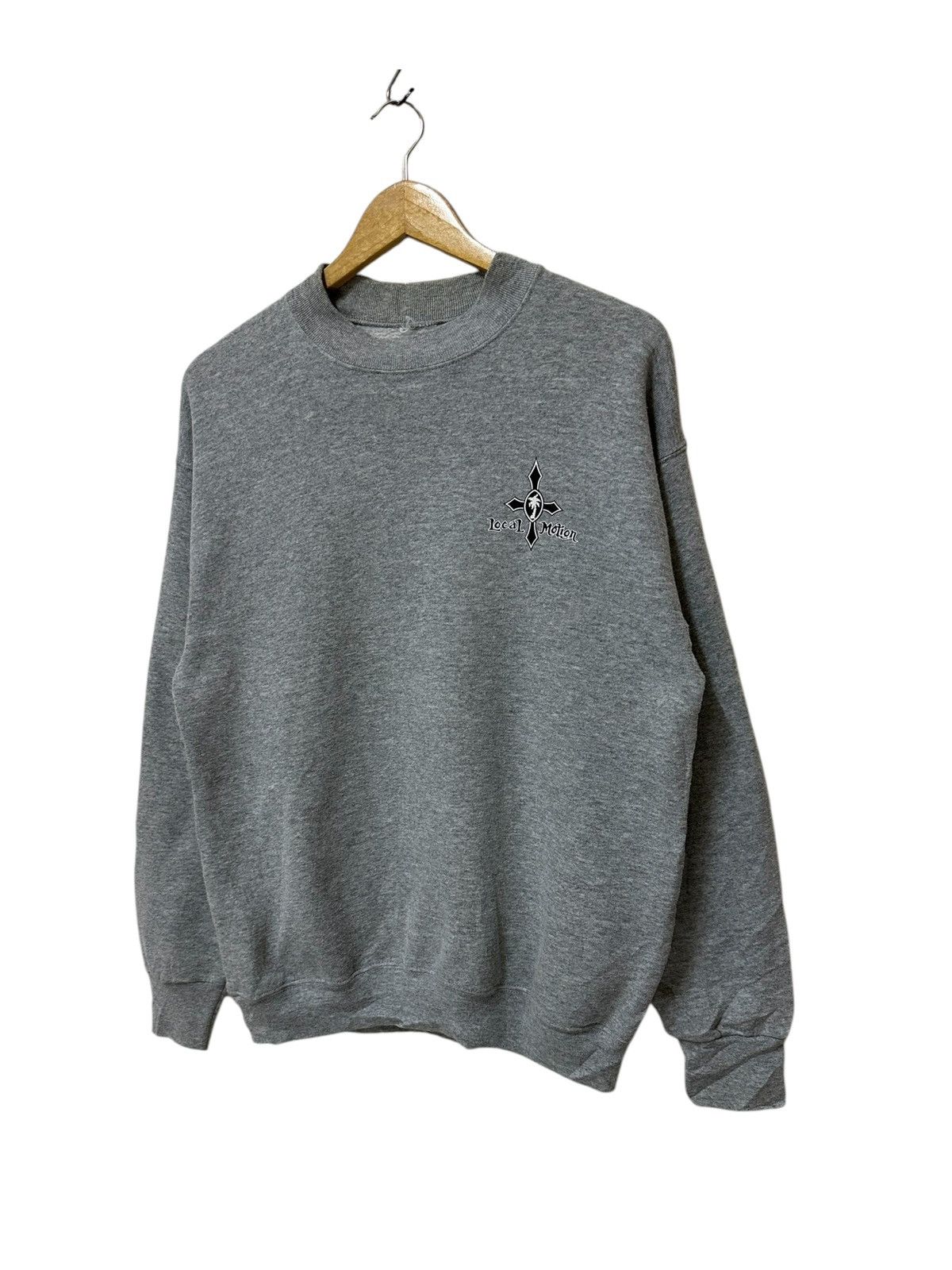 Vintage Vintage 90s local motion sweatshirt Size US M / EU 48-50 / 2 - 3 Thumbnail