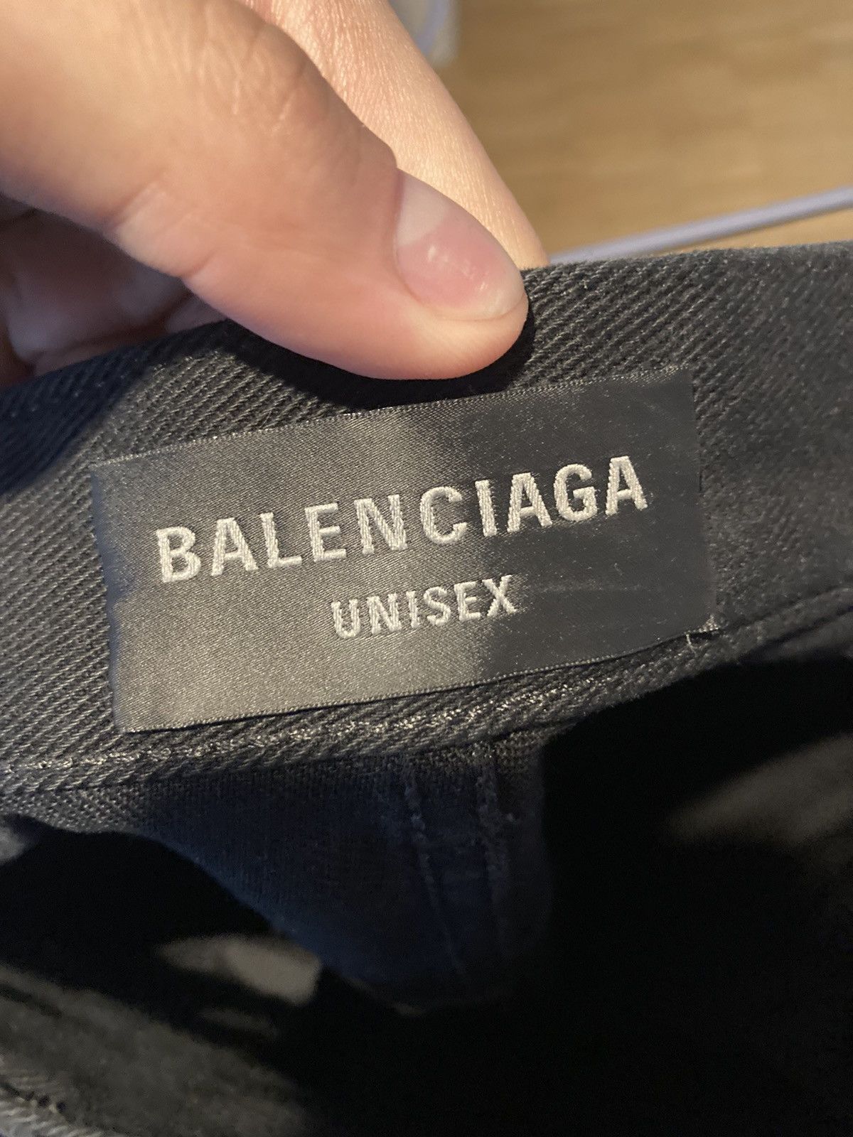 Balenciaga Balenciaga Black Baggy Jeans Size US 33 - 4 Thumbnail