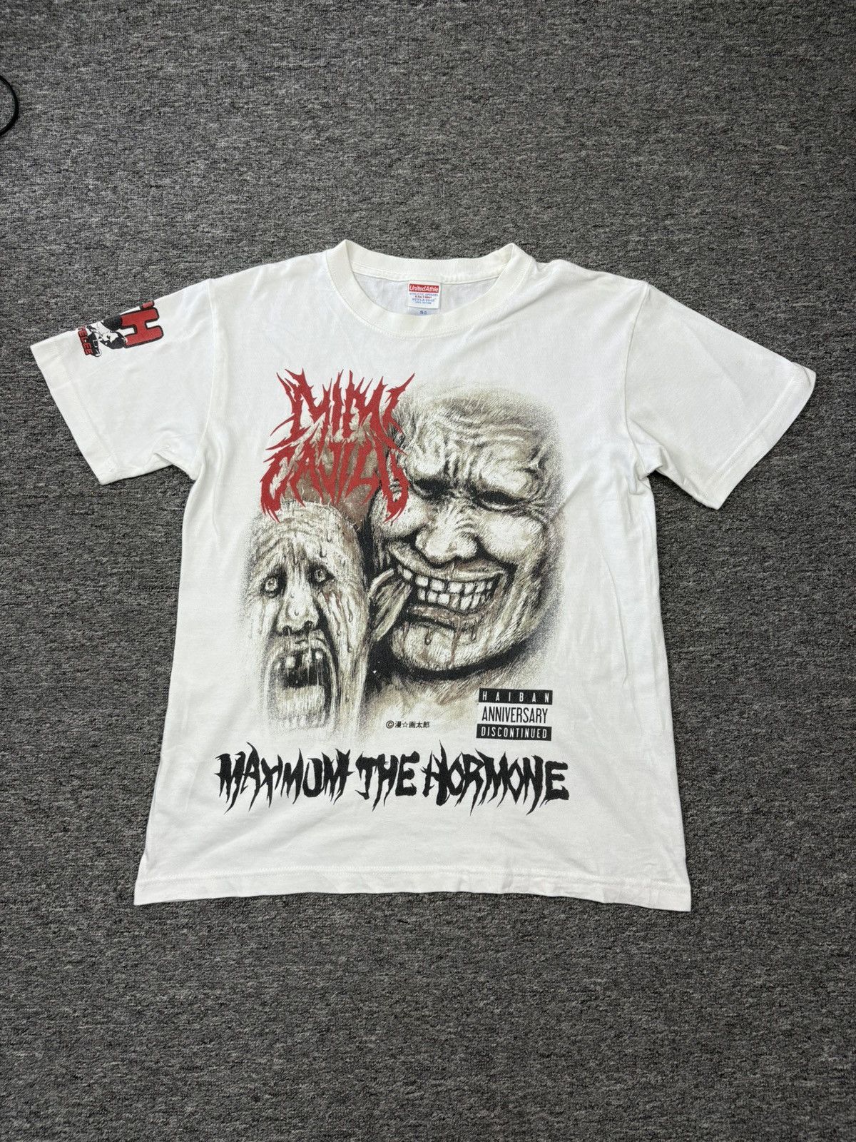 Band Tees Vintage Japanese Heavy Metal Maximum The Hormone Tour Tshirt Size US S / EU 44-46 / 1 - 2 Thumbnail