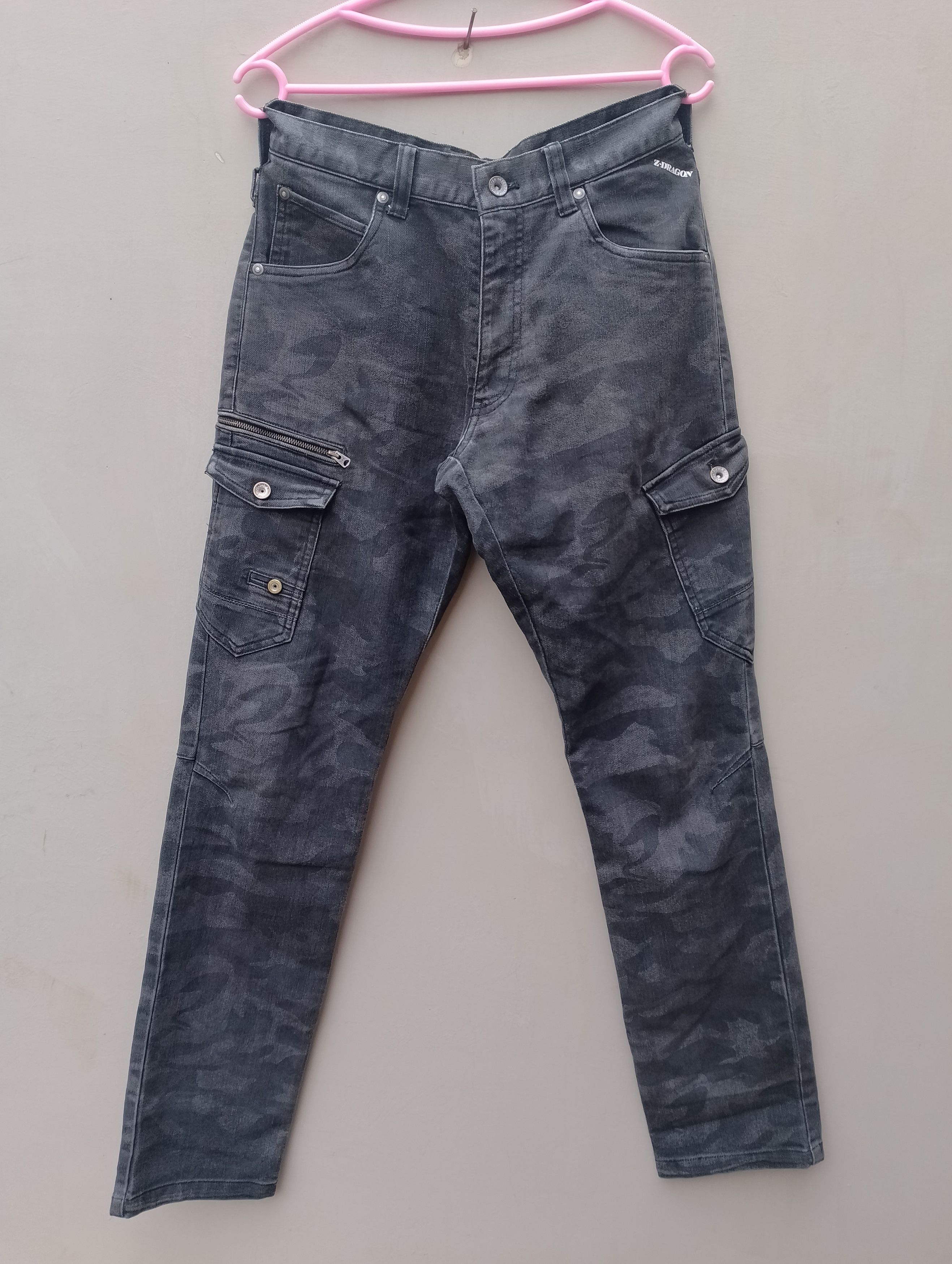 Vintage Vintage Z-Dragon 6 Pockets stratchable camo jeans Size US 29 - 1 Thumbnail