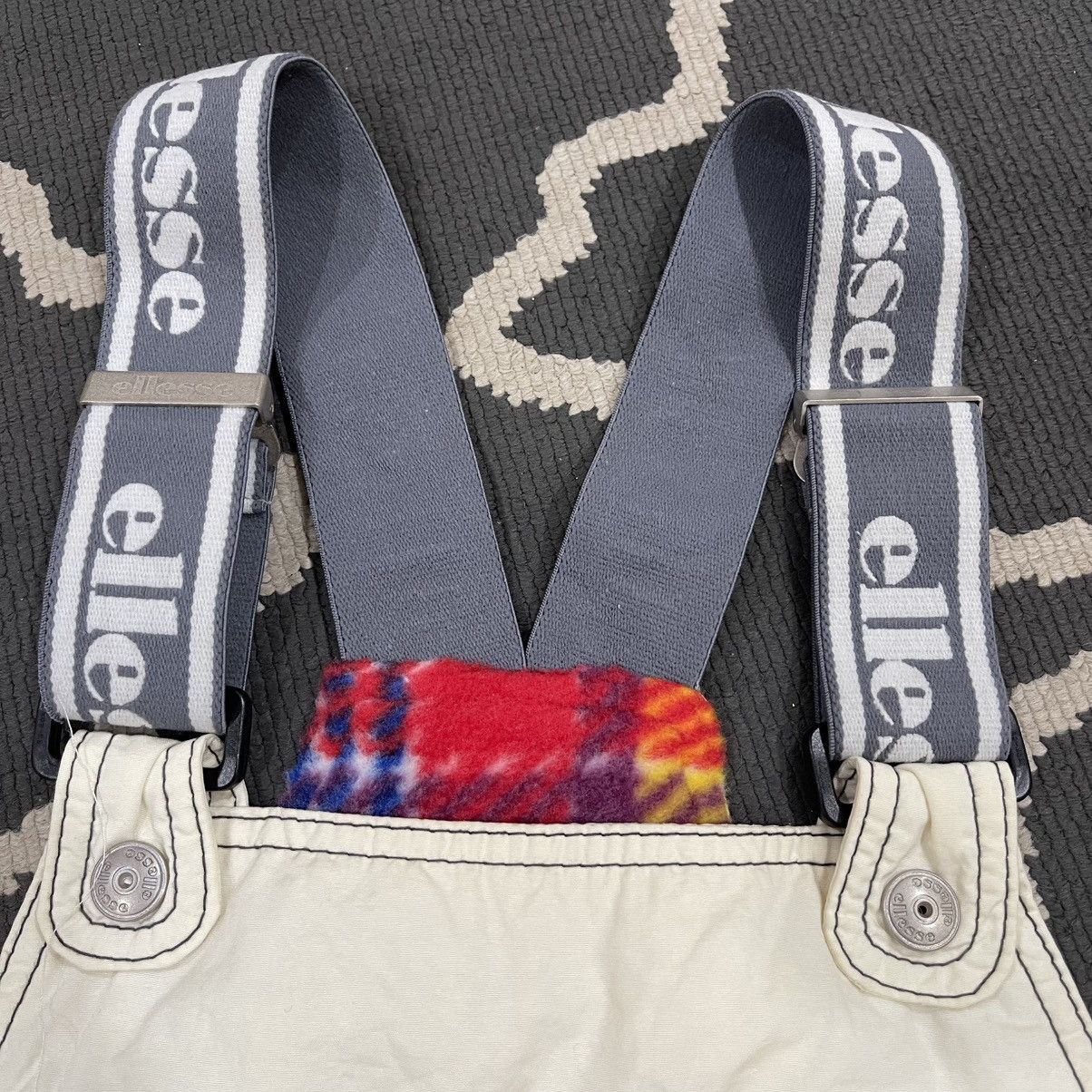 Ellesse × Vintage Vintage 90s Ellesse Bull Italy Snowboarding Overall Pants Size US 30 / EU 46 - 21 Thumbnail