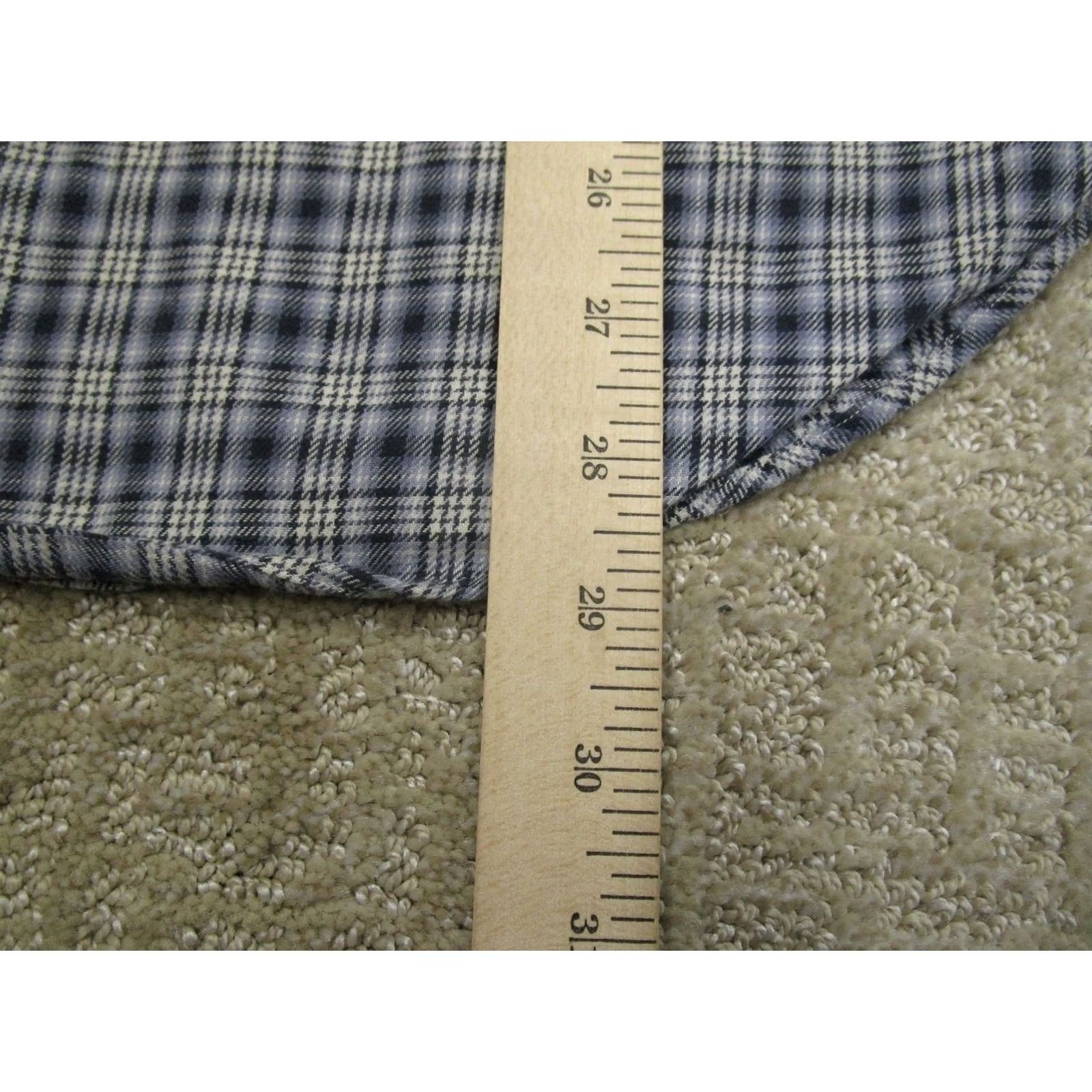 Ralph Lauren Ralph Lauren Shirt Men Medium Blue Plaid Flannel Button Down Long Sleeve Twill Size US M / EU 48-50 / 2 - 7 Thumbnail