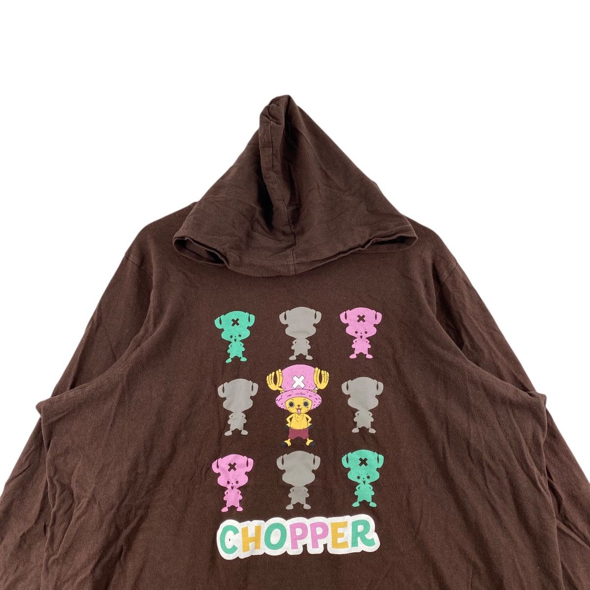One Piece ONE PIECE CHOPPER Luffy Mugiwara Pirates Baggy Hoodie Top Size 3XL / US 20-22 - 2 Thumbnail