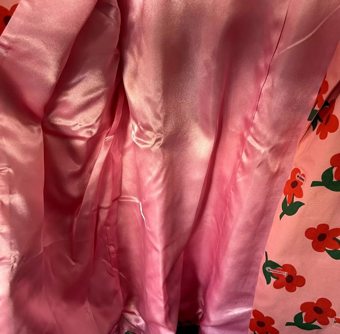 Golf Wang Golf Wang Find Some Time Blazer Jacket pink/floral XL Size 46R - 4 Thumbnail