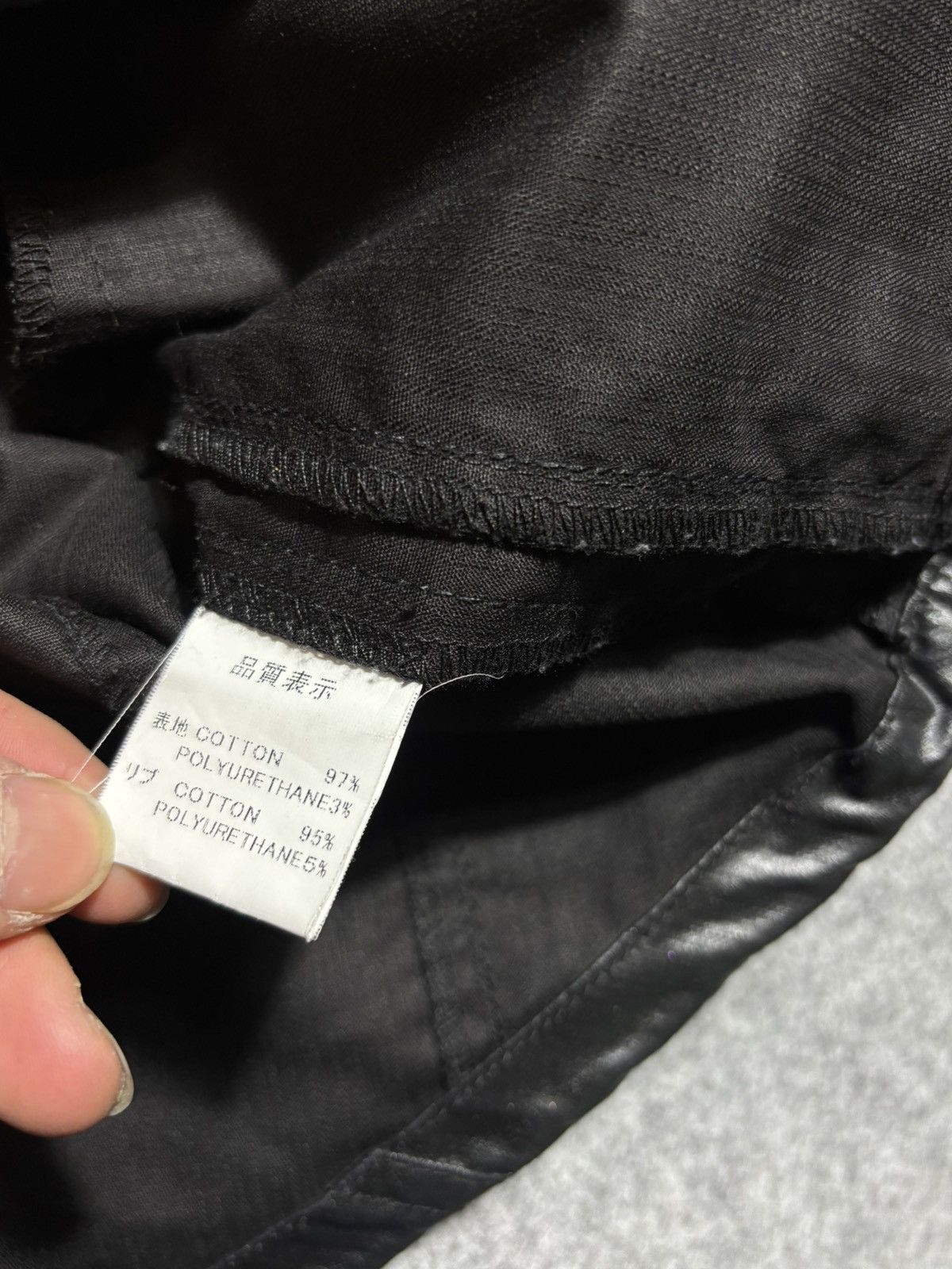 Le Grande Bleu (L.G.B.) 00s Vice Fairy Coated Rider Jacket hooded coating archive Size US L / EU 52-54 / 3 - 6 Thumbnail
