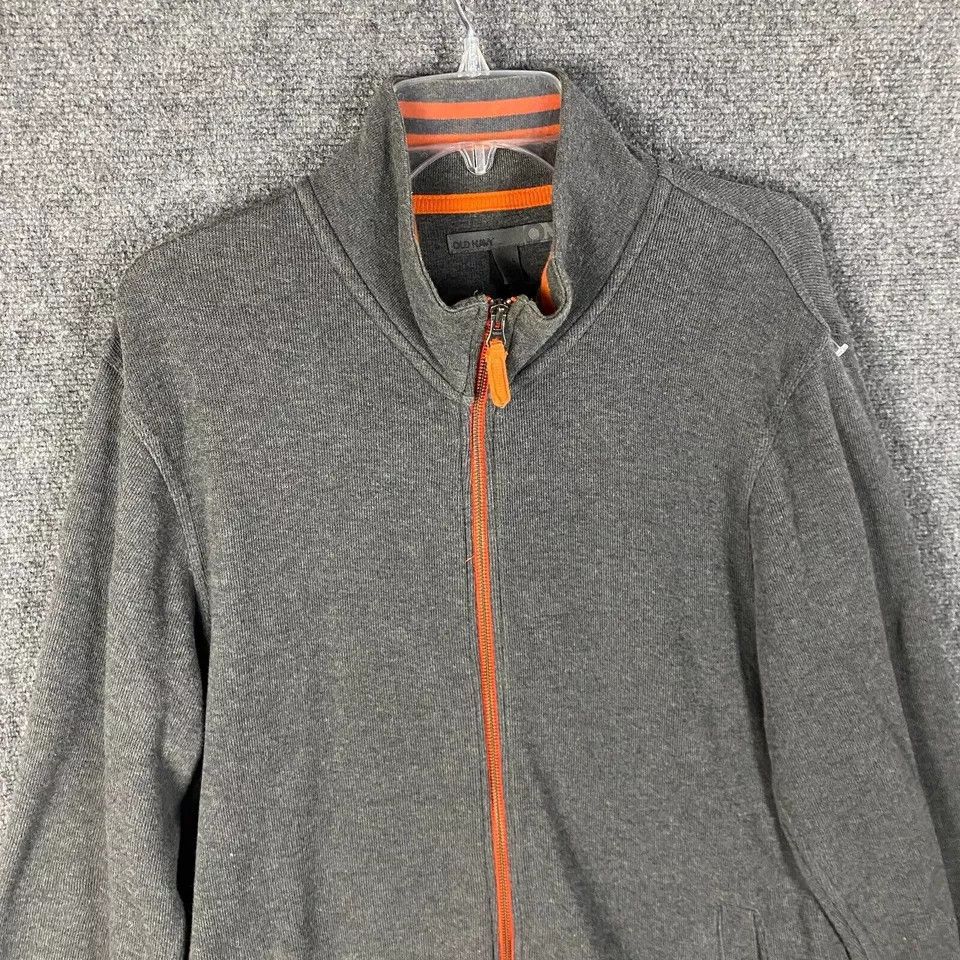 Old Navy Old Navy Sweater Men's Full Zip Gray 100% Cotton Adults L Size US L / EU 52-54 / 3 - 2 Thumbnail