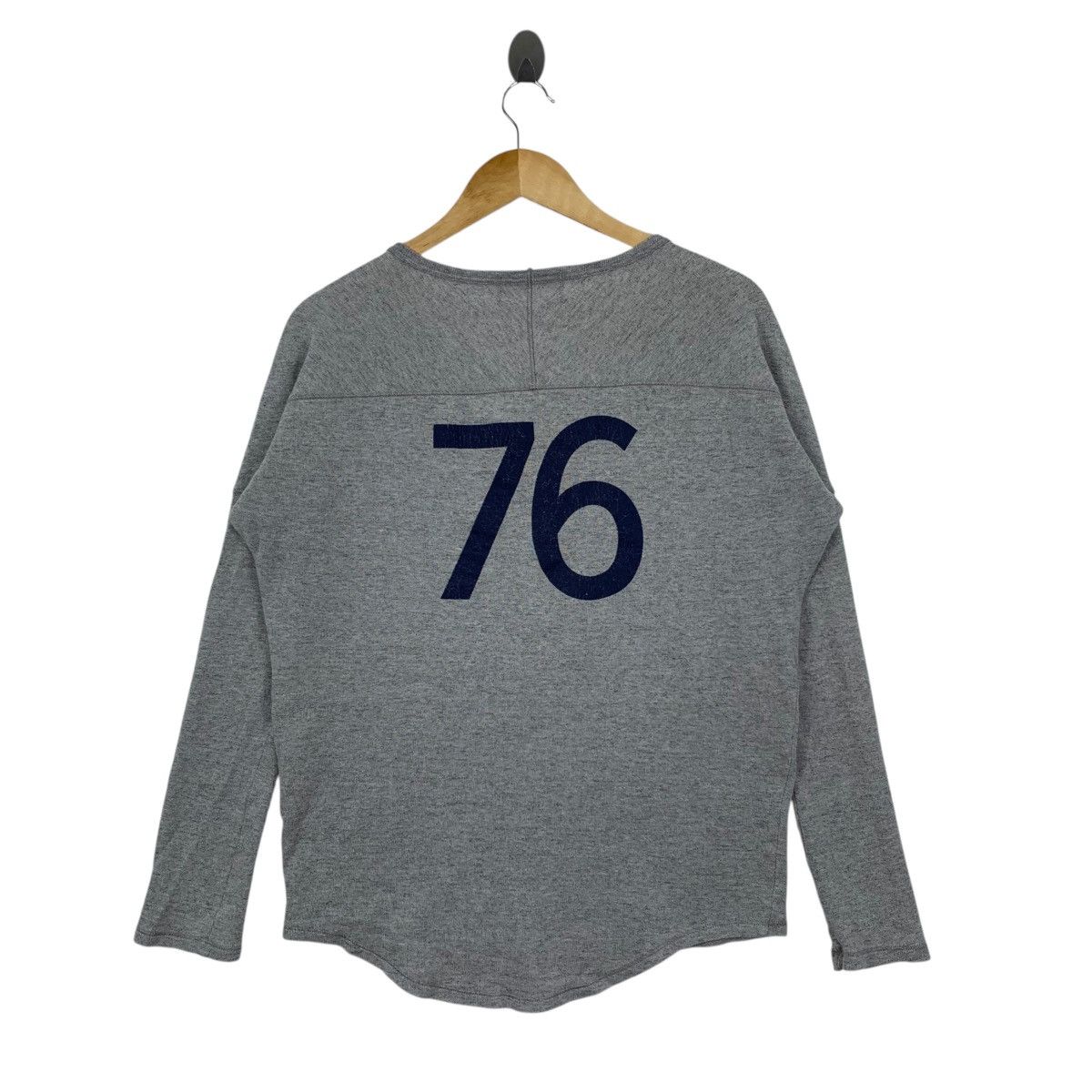 Japanese Brand AMERICANA By Rise From The 30 Co Raglan Long Sleeve Shirt Size US L / EU 52-54 / 3 - 3 Thumbnail
