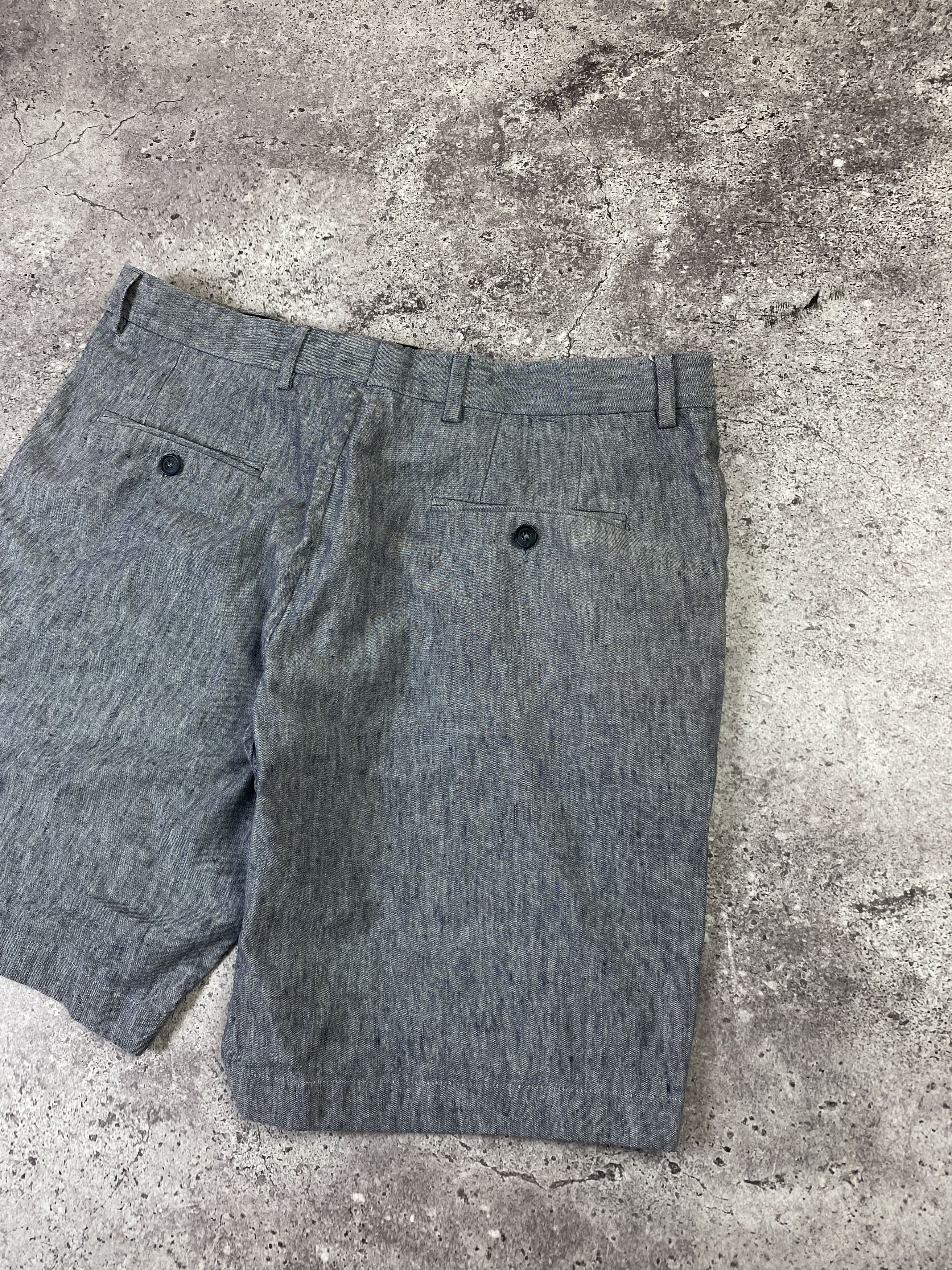 Reiss Reiss Linen Classic Shorts Size US 34 / EU 50 - 6 Thumbnail