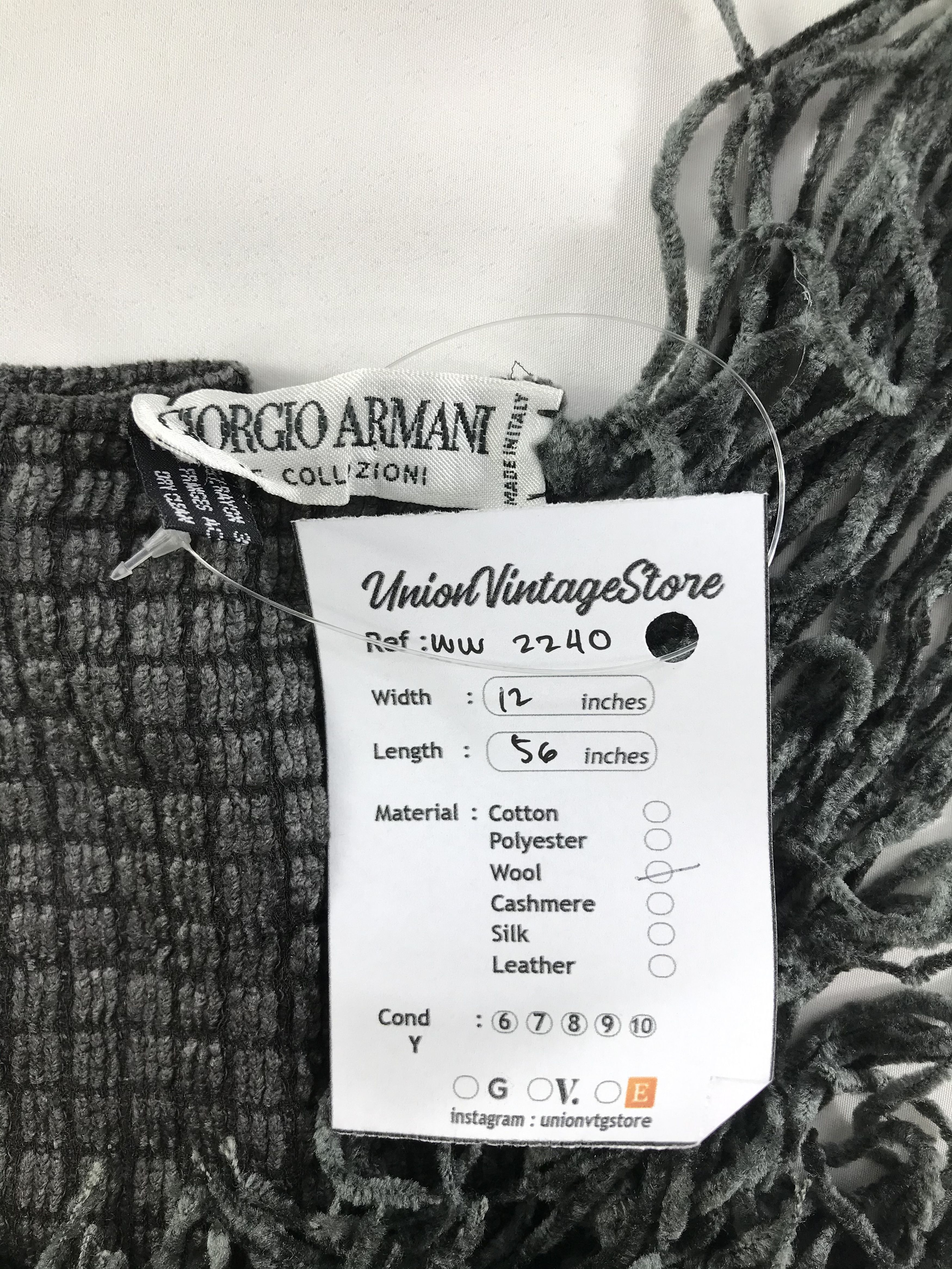 Giorgio Armani Giorgio Armani Scarf / Muffler / Neckwear - WW2240 Size ONE SIZE - 4 Thumbnail