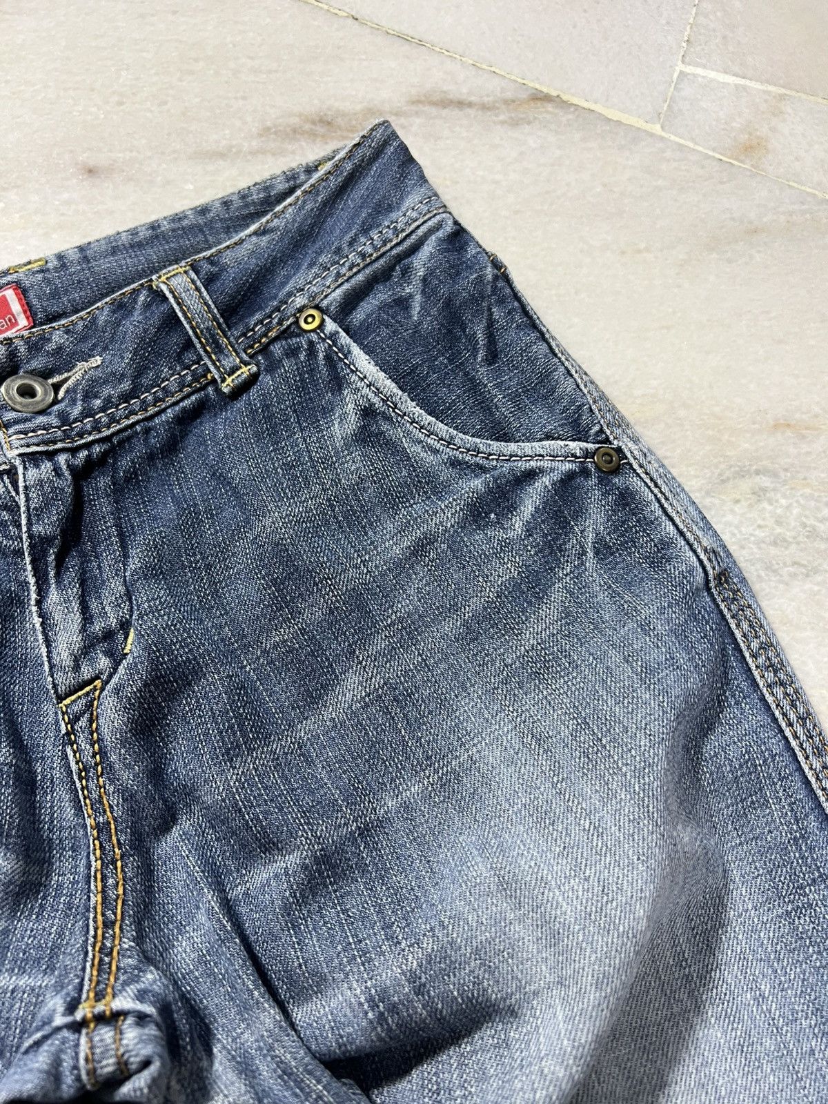 If Six Was Nine × KOJIMA GENES × Seditionaries 💥Baggy💥Vintage 90’s Style Johnbull Kojima Japan Distress Size US 28 / EU 44 - 12 Thumbnail