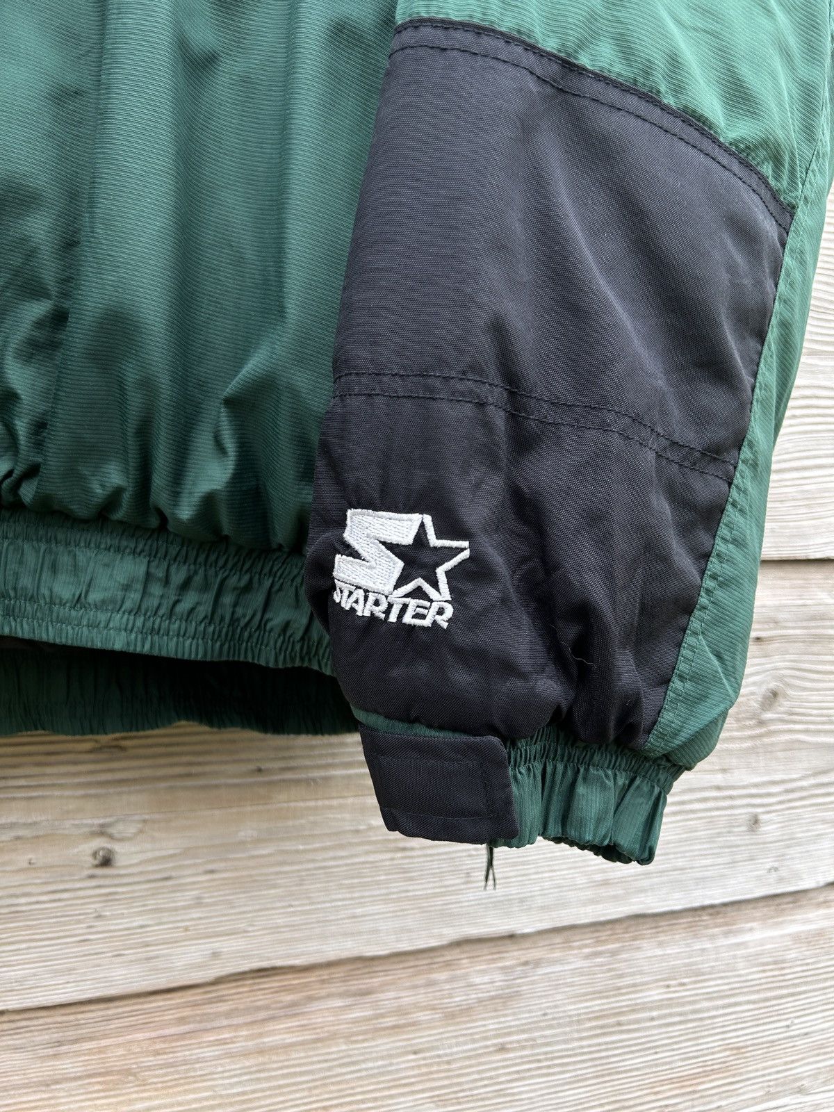 NFL 90s Vintage Starter Michigan State Spartans Parka Jacket Size US XL / EU 56 / 4 - 4 Thumbnail