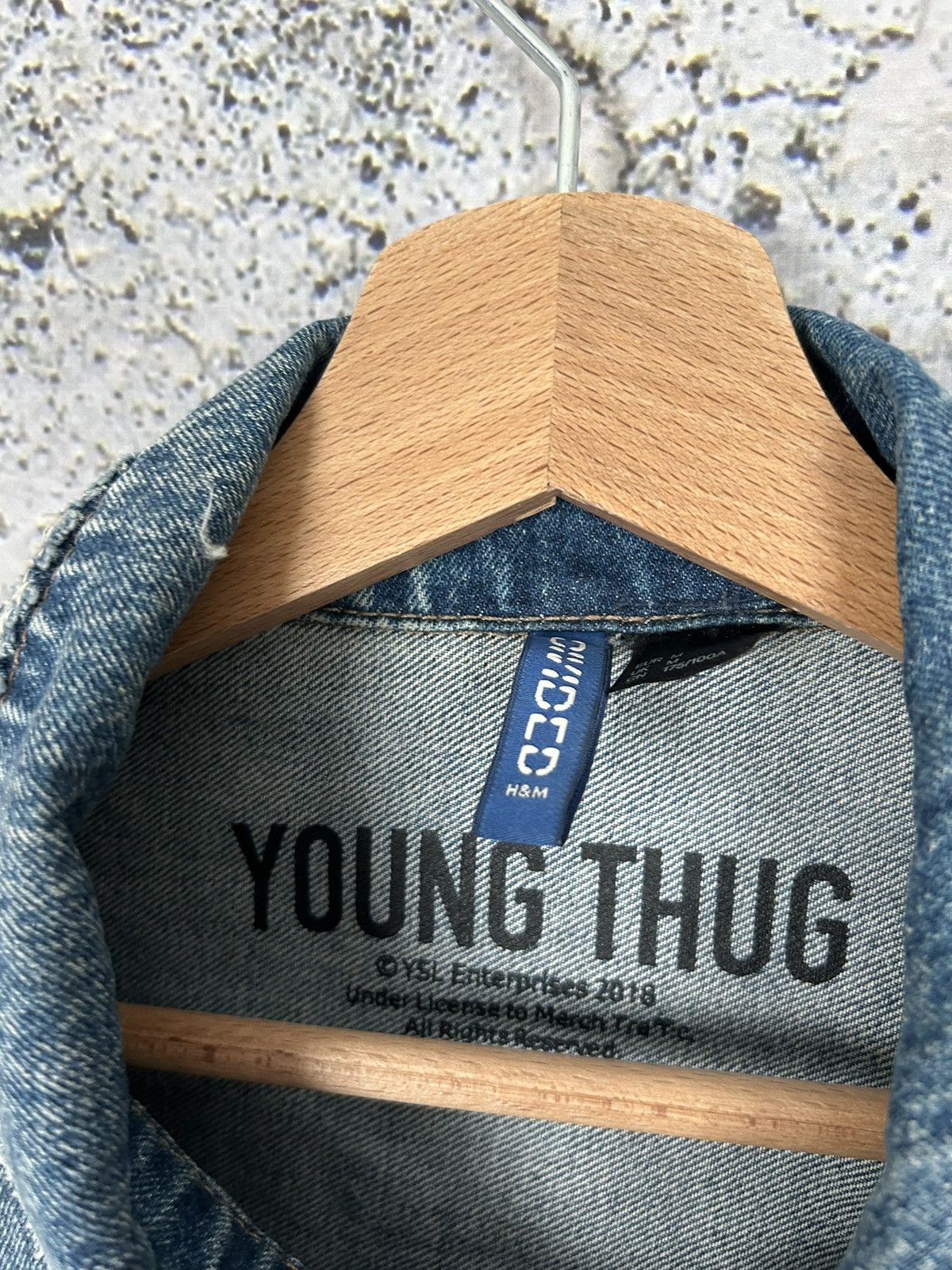 Rap Tees Young Thug x H&M Tour Denim Jacket Jeans Hype Rap Size US M / EU 48-50 / 2 - 7 Thumbnail
