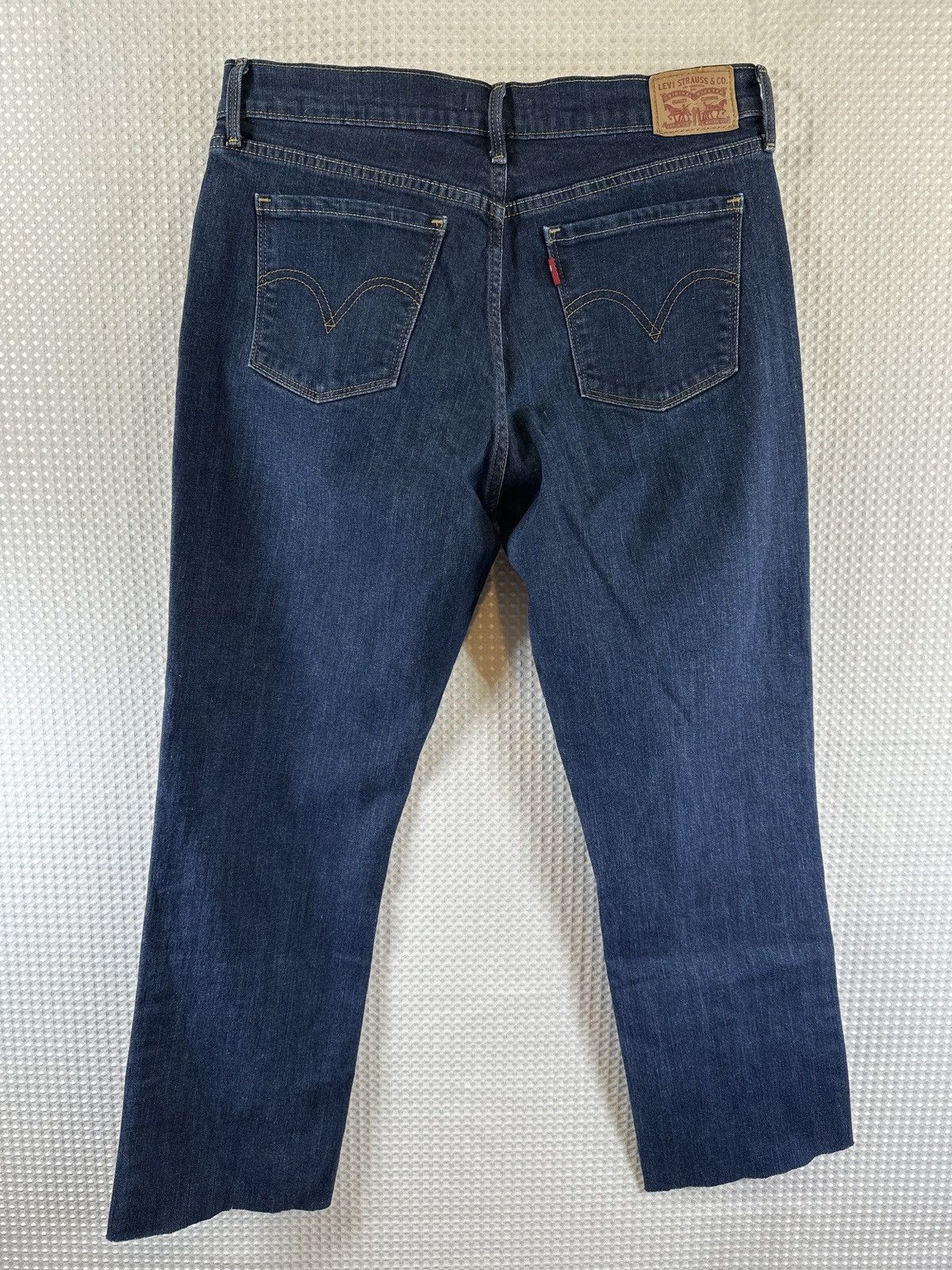 Levi's Levi Jeans Straight Fit Straight Leg Sleek Blue Size 32" / US 10 / IT 46 - 4 Thumbnail