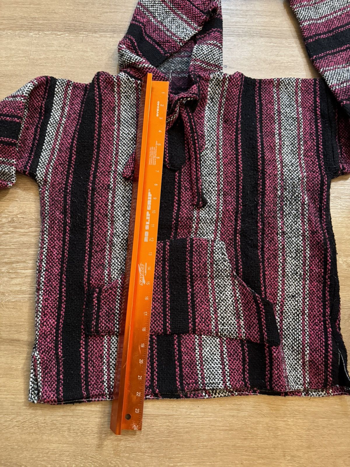 Heimat Textil Vintage 90s Mexican Drug Rug KAPITAL Style The Dude Pullover Size US M / EU 48-50 / 2 - 15 Thumbnail