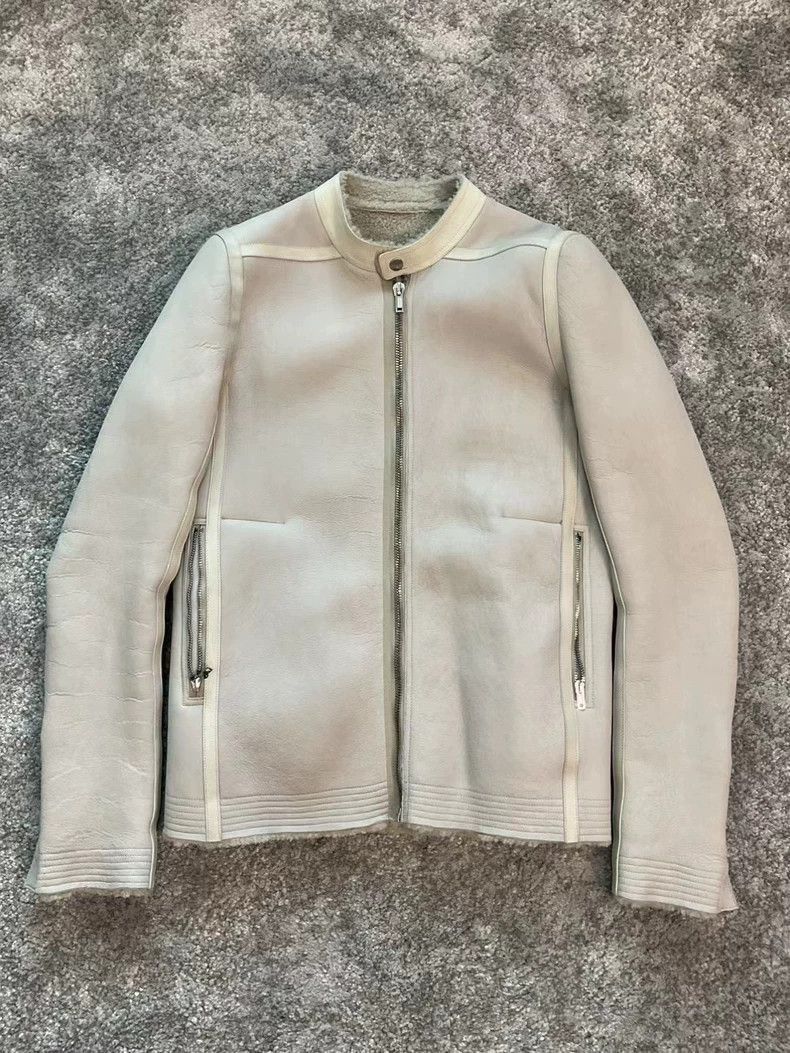 Rick Owens Rick Owens Leather Motorcycle Jacket Size 50-2506 Size US M / EU 48-50 / 2 - 1 Thumbnail