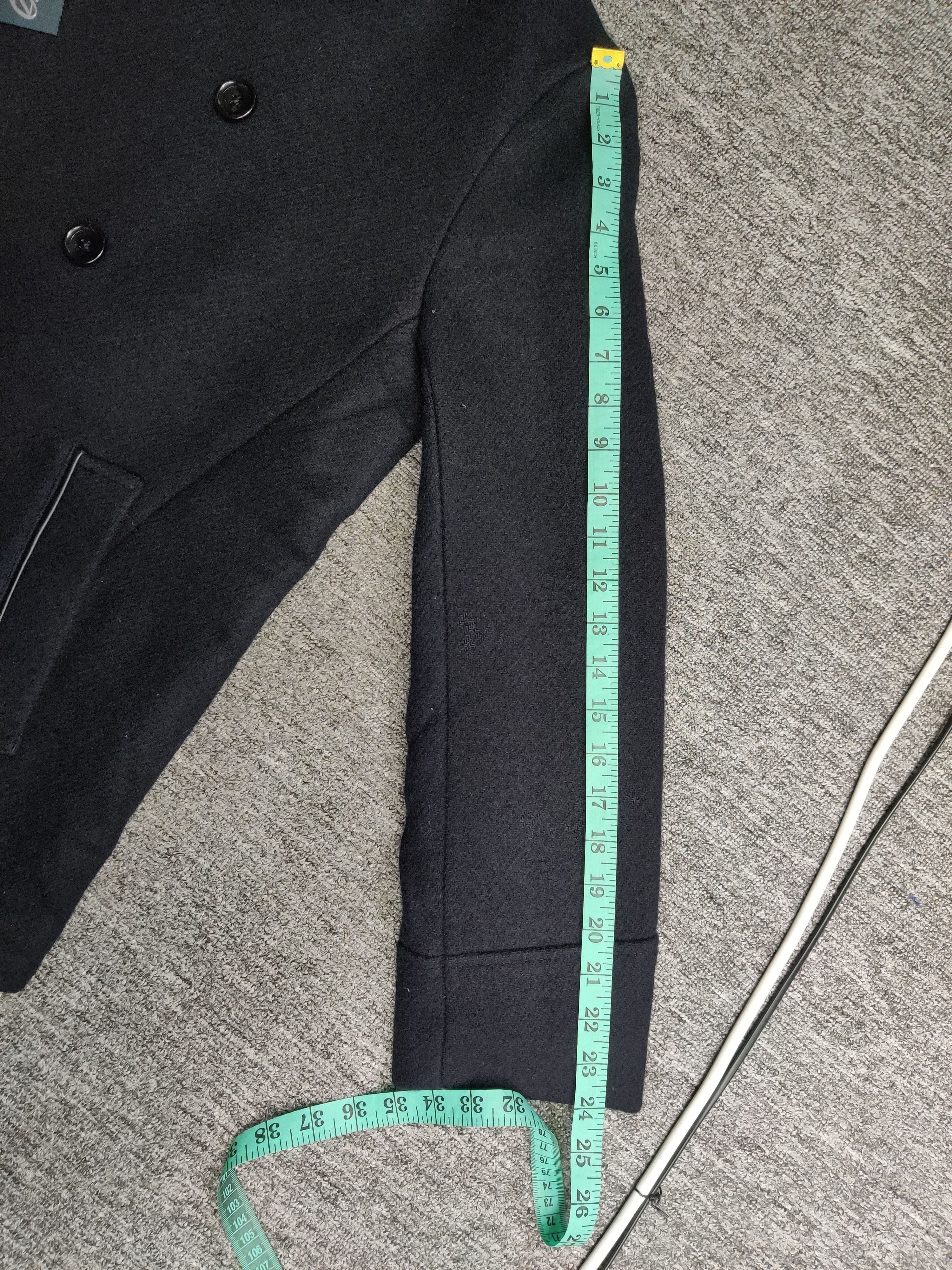 Tornado Mart Vintage Zero By Tornado Mart Wool Double Breasted Coat Size US M / EU 48-50 / 2 - 19 Thumbnail