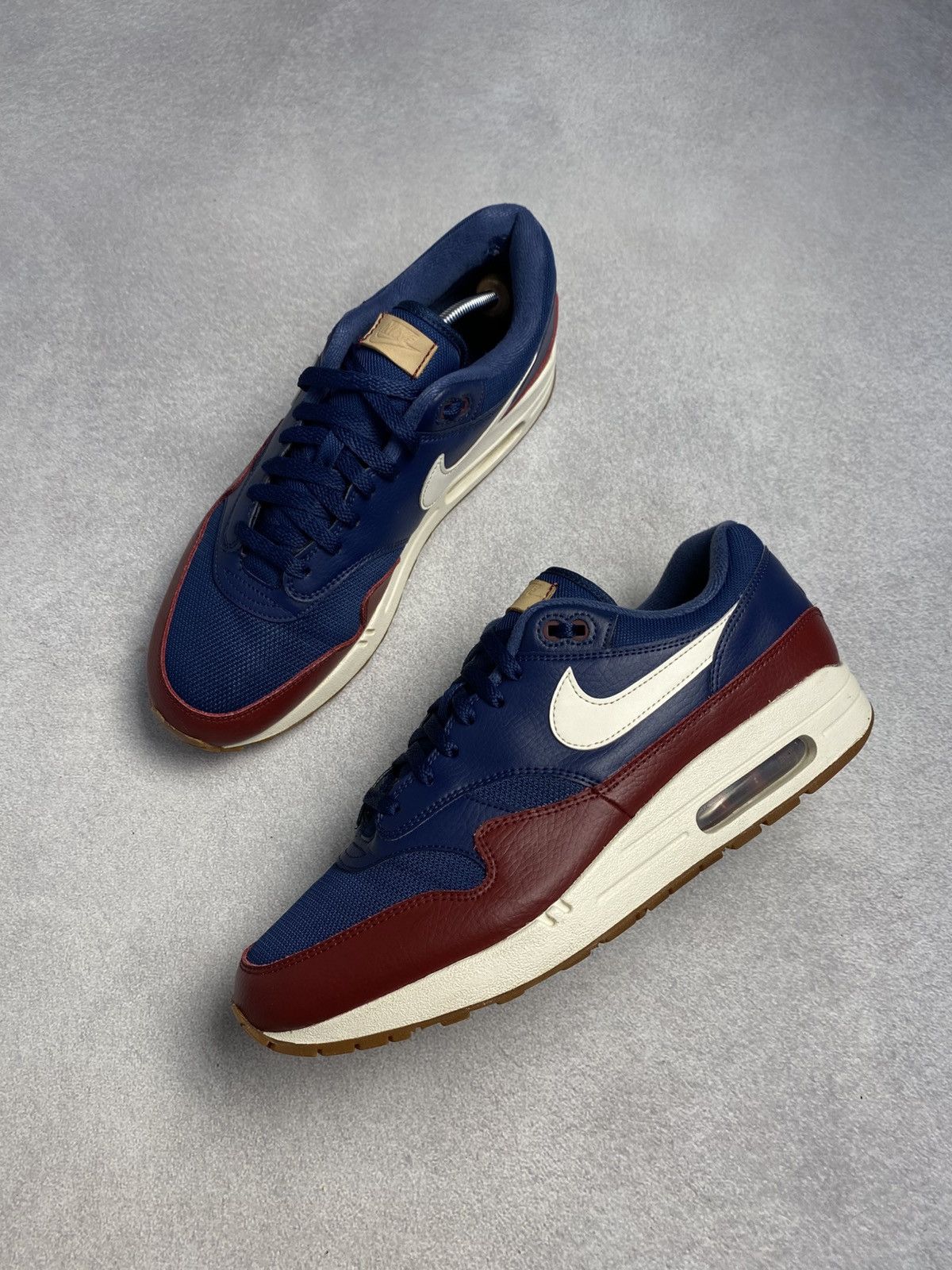 Vintage Nike Air Max Navy Team Red US12 AH8145-400 y2k