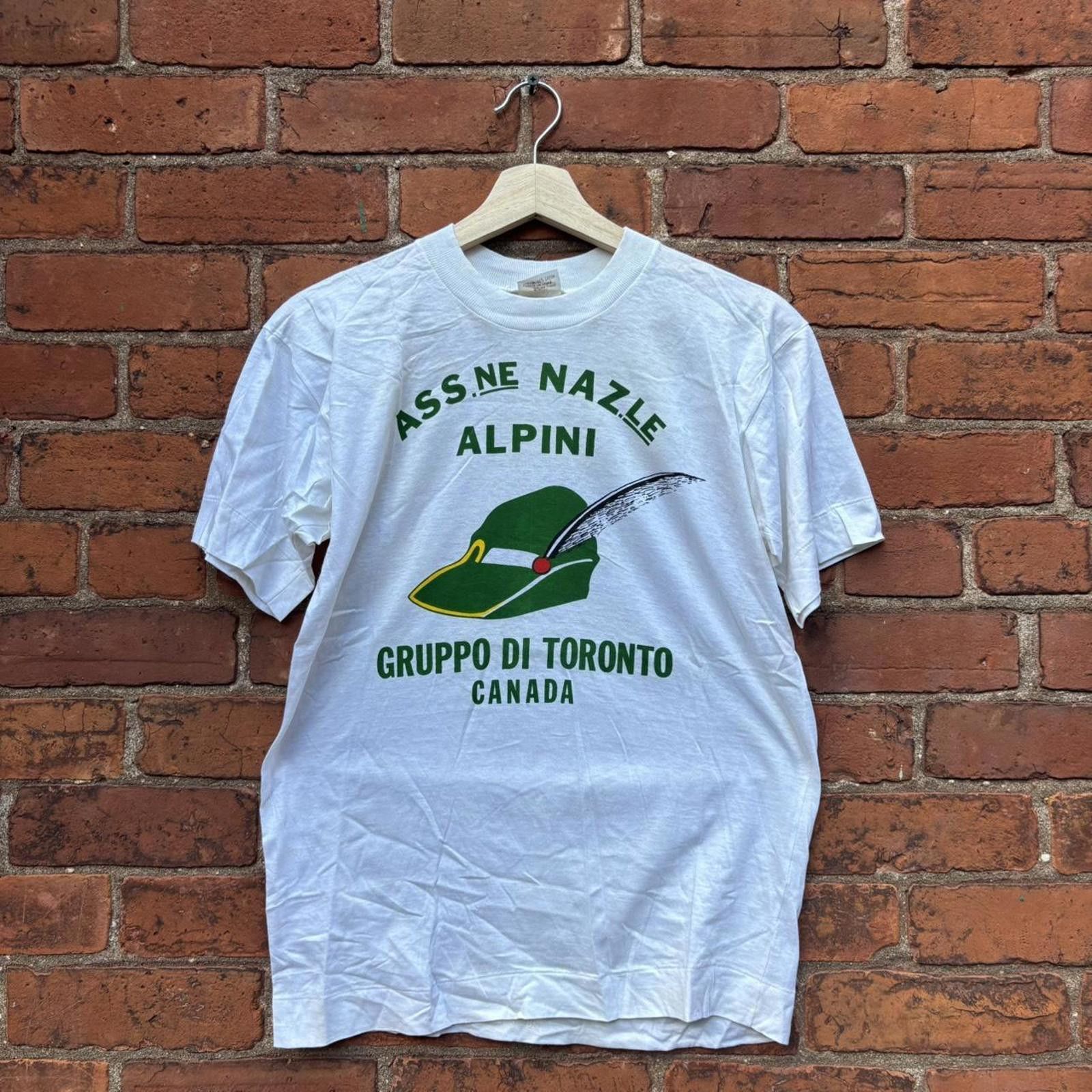 Other Vintage ALPINI GRUPPO DI TORONTO t shirt 70s S/M Size US M / EU 48-50 / 2 - 1 Thumbnail