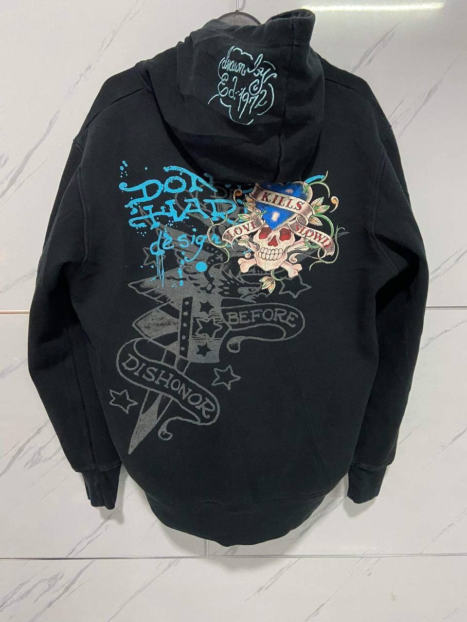 Ed Hardy Ed Hardy zip hoodie jacket Size US XL / EU 56 / 4 - 10 Thumbnail
