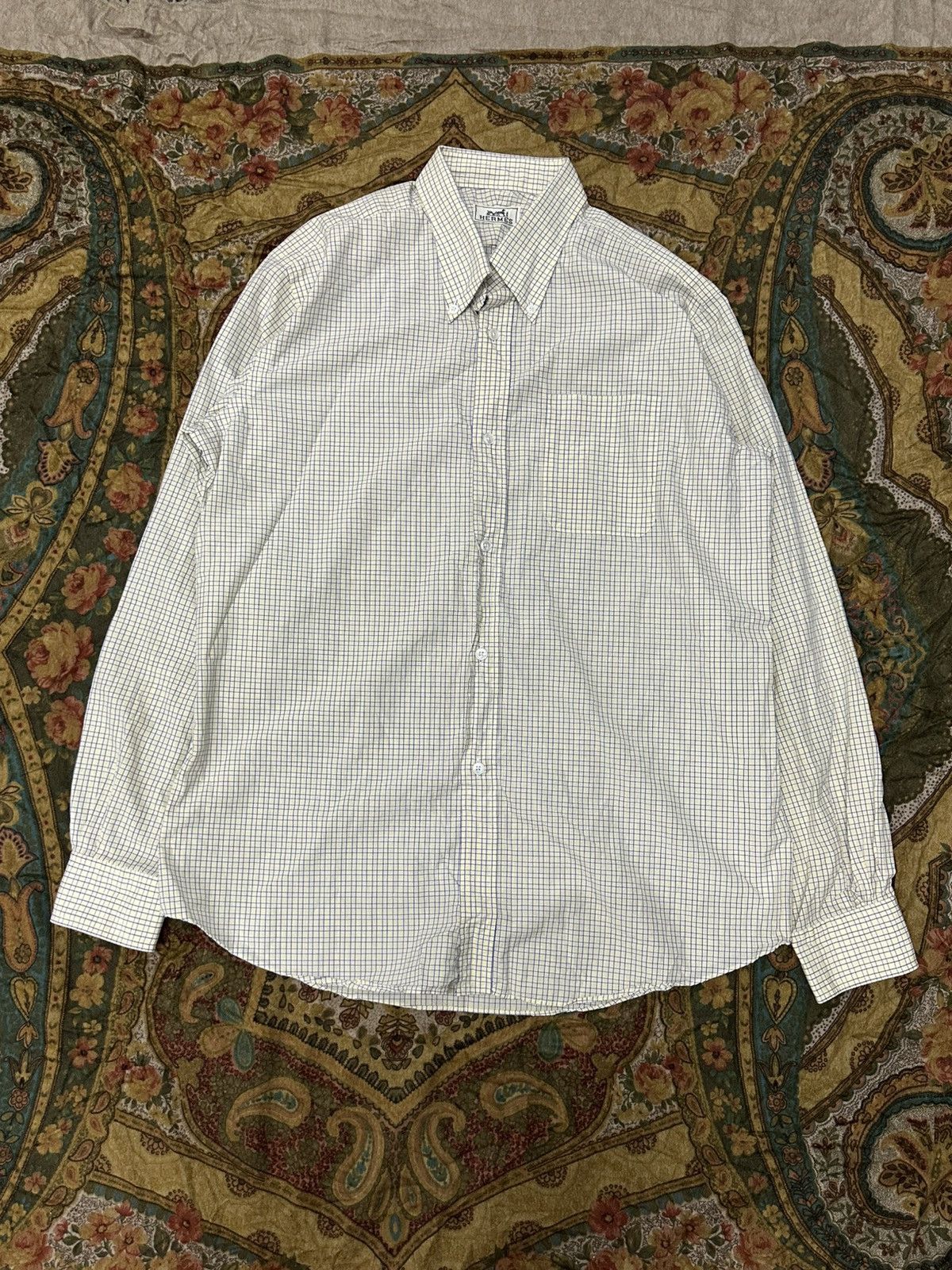Hermes 1990 - Hermes By Maison Margiela 42-16 1/2 Made in France Size US XL / EU 56 / 4 - 8 Thumbnail