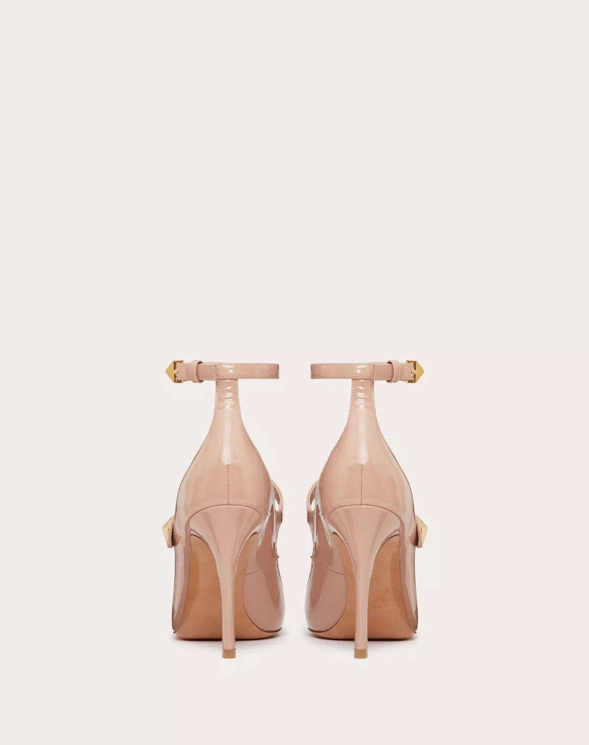 Valentino o1s1wg111125 Tiptoe Patent Leather Pumps in Beige Size US 12 / IT 42 - 3 Thumbnail