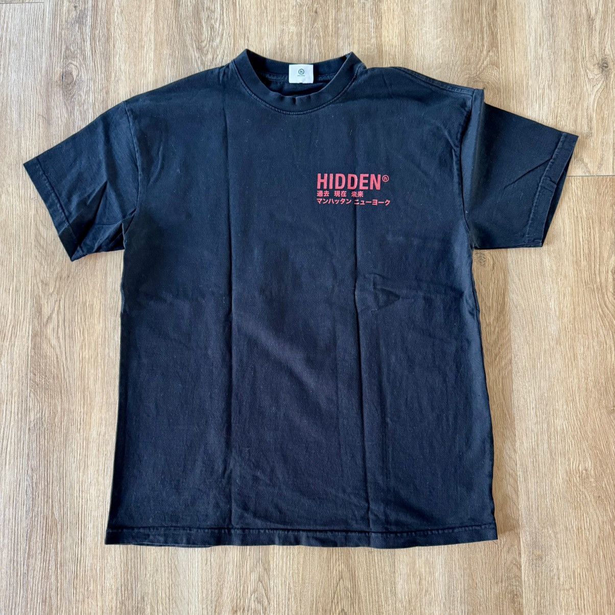 Hidden NY Logo Tee 【L】 Hidden NY Logo Tee 【L】 - メルカリ