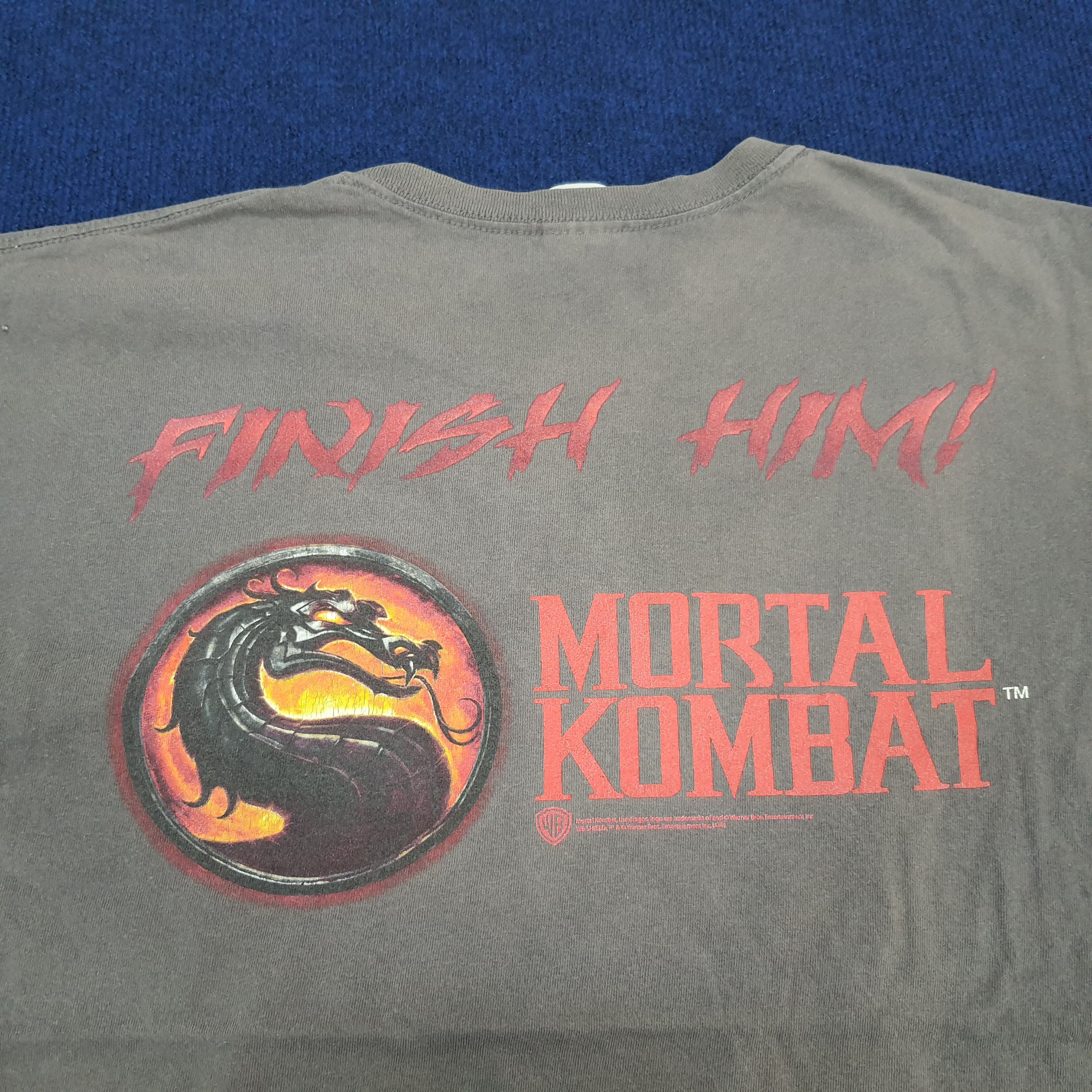 The Game × Vintage Vintage Mortal Kombat Fatality NetherRealm T-shirt Size US L / EU 52-54 / 3 - 4 Thumbnail