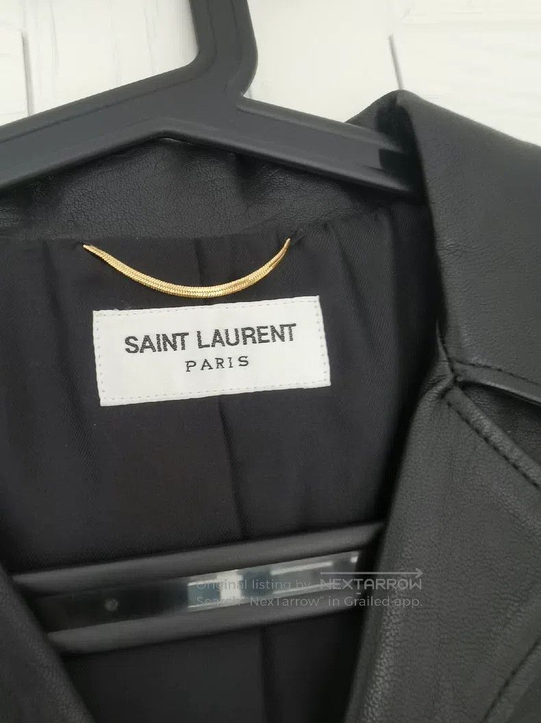 Saint Laurent Paris Saint Laurent Paris Leather jacket Size XS / US 0-2 / IT 36-38 - 2 Thumbnail