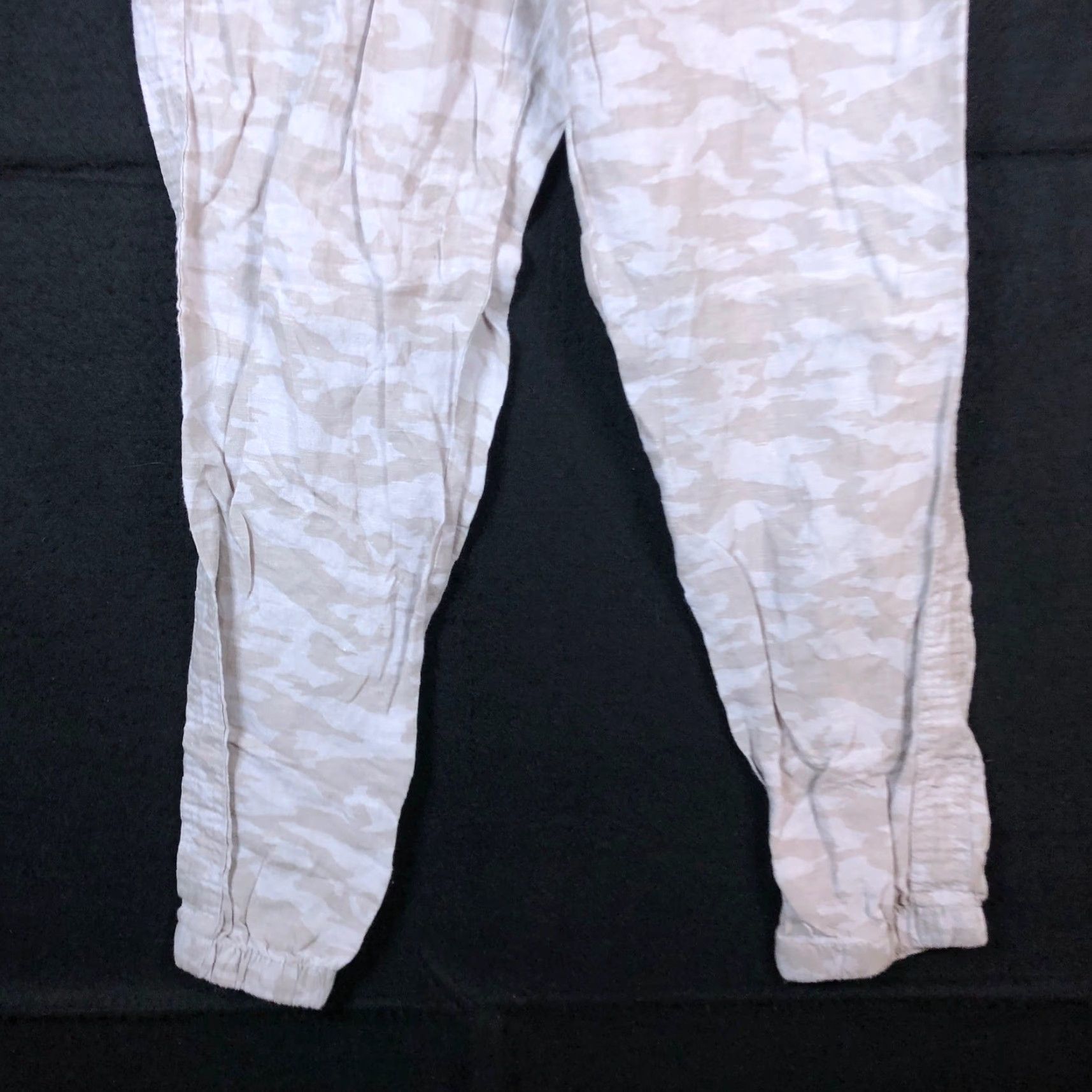 Athleta Athleta Pants Tan Cream Camouflage Petite Jogger 2P Womens Linen Clothing Casual Workwear 2P Size 27" / US 4 / IT 40 - 3 Thumbnail