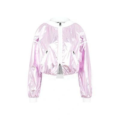 Tom Ford o1w1db10225 CS1204 Cropped Bomber Jacket in Lilac Size XL / US 12-14 / IT 48-50 - 1 Thumbnail