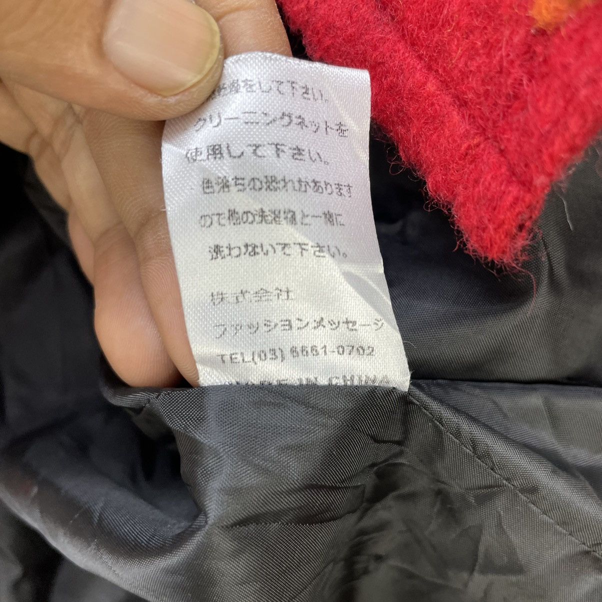 Ne-Net 💥Vintage Diabell Tokyo Bobble Pachtwork Wool Jacket Size M / US 6-8 / IT 42-44 - 8 Thumbnail