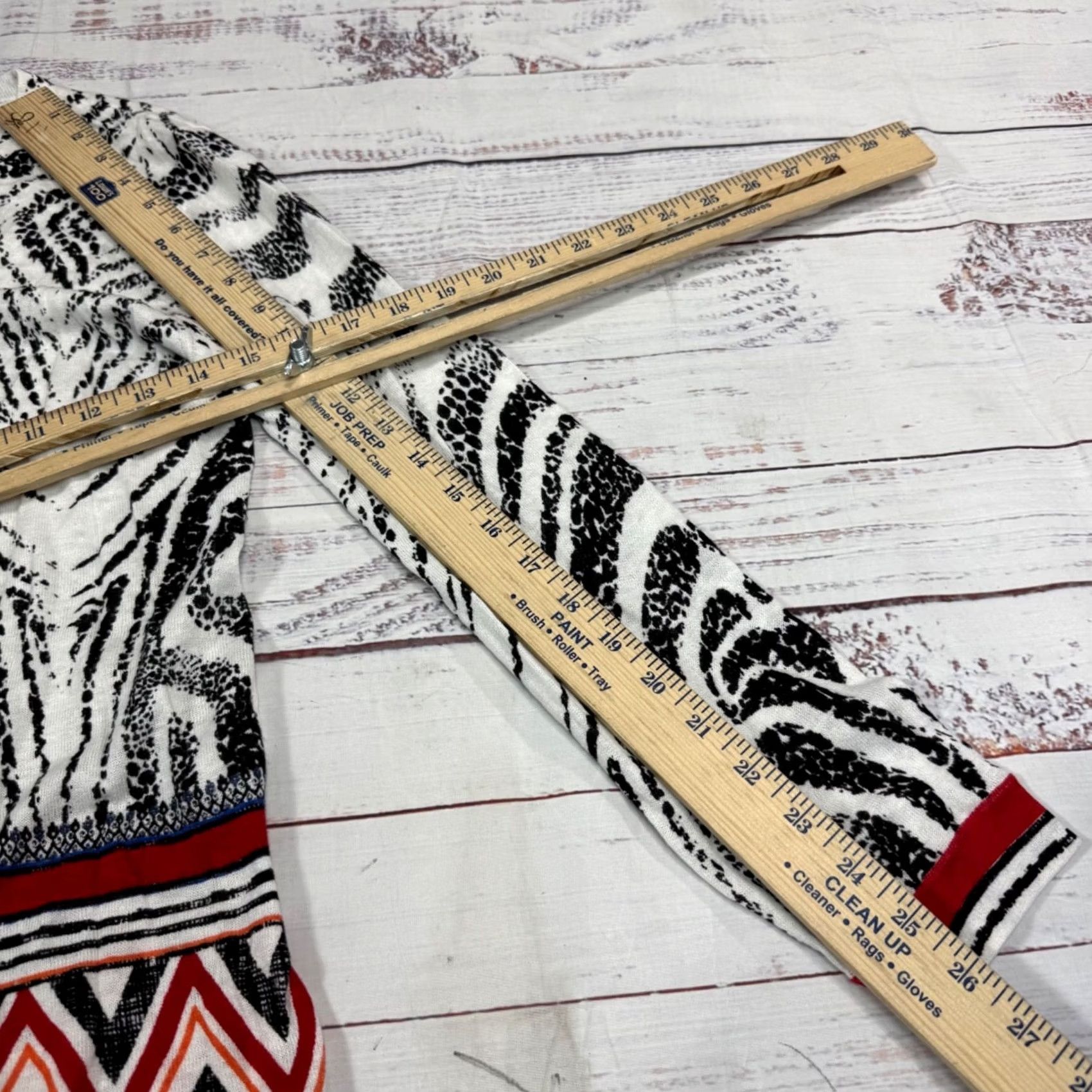 Vintage Chico's Cardigan Zebra Hannah Linen Blend Black White M Women Cardigan New Size M / US 6-8 / IT 42-44 - 3 Thumbnail