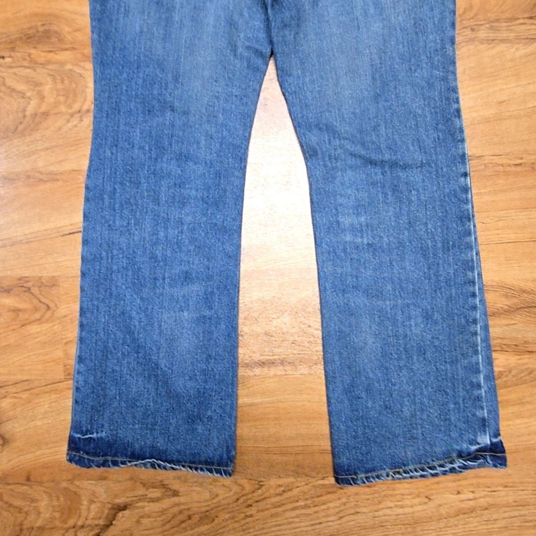 Ocean Pacific Vintage OP Ocean Pacific Bootcut Jeans Mens 36x30 2000s Y2K Size US 36 / EU 52 - 7 Thumbnail